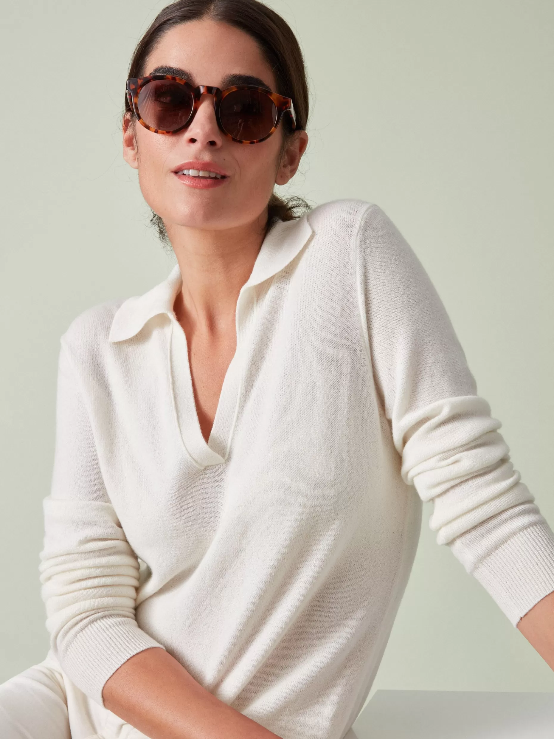 J. McLaughlin Alyce Cashmere Sweater-Women Sweaters