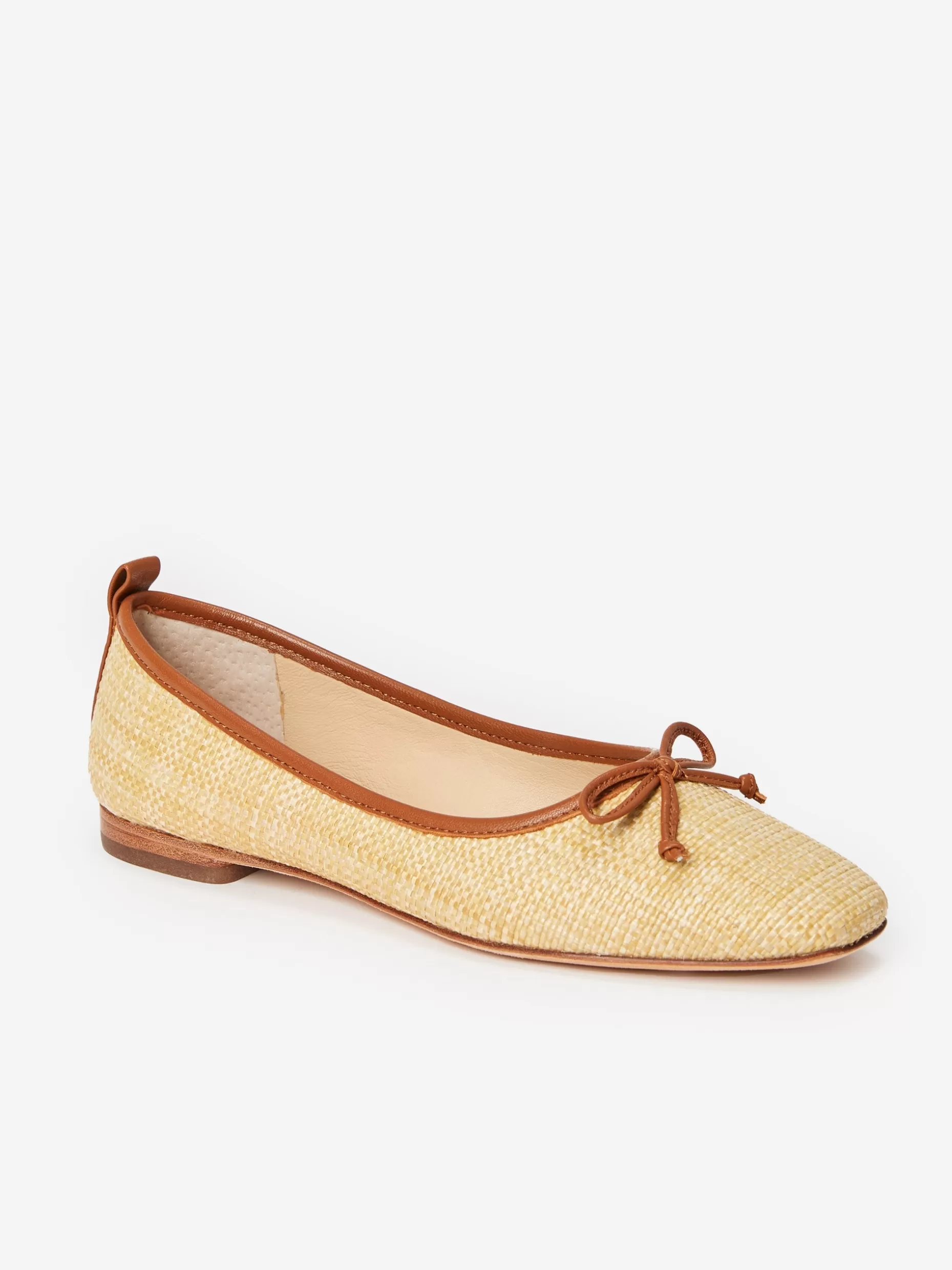 J. McLaughlin Anastasia Raffia Flats-Women Shoes & Accessories | Flats