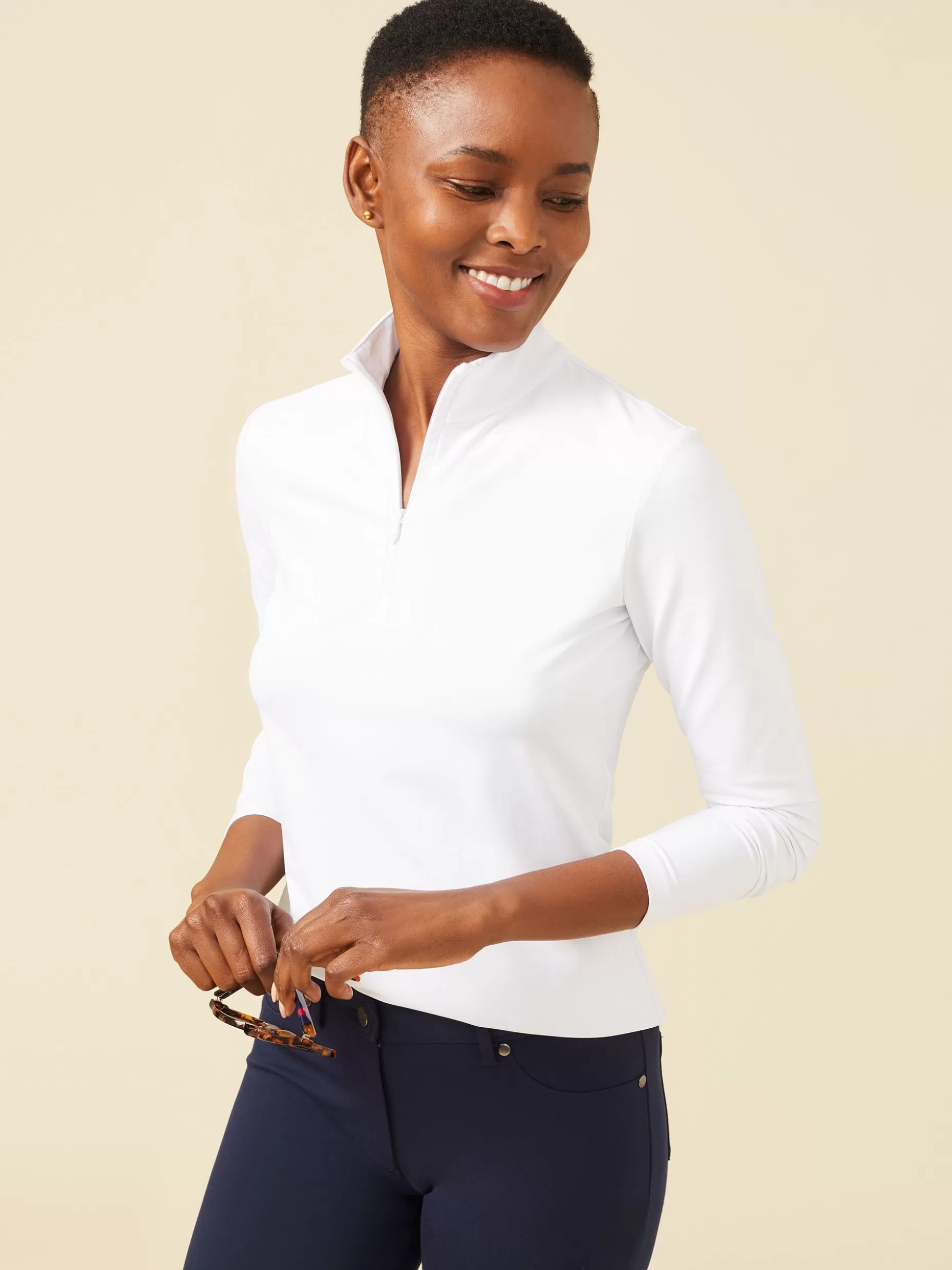 J. McLaughlin Bedford Top-Women Tops