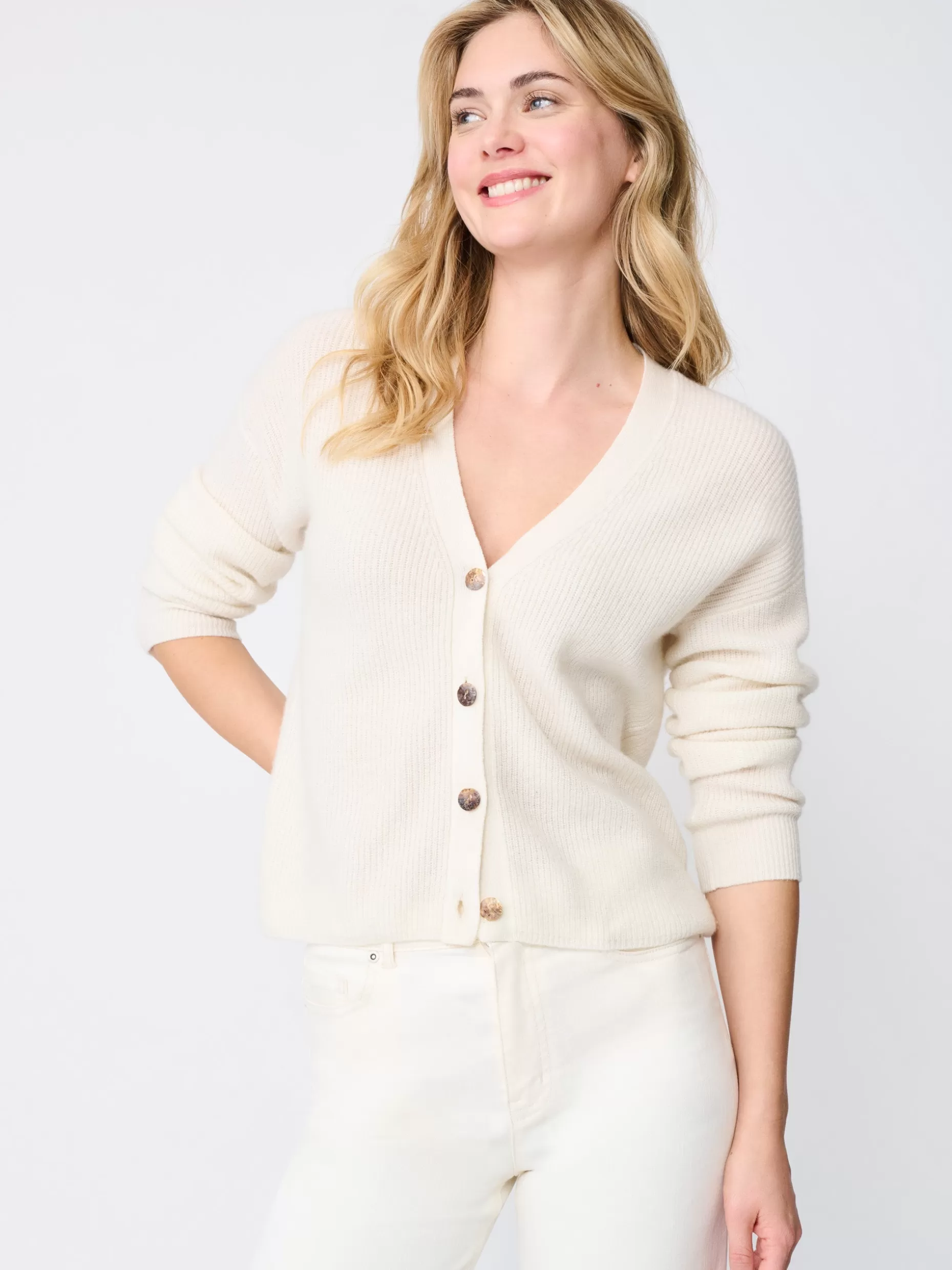 J. McLaughlin Brigitta Cashmere Cardigan-Women Sweaters