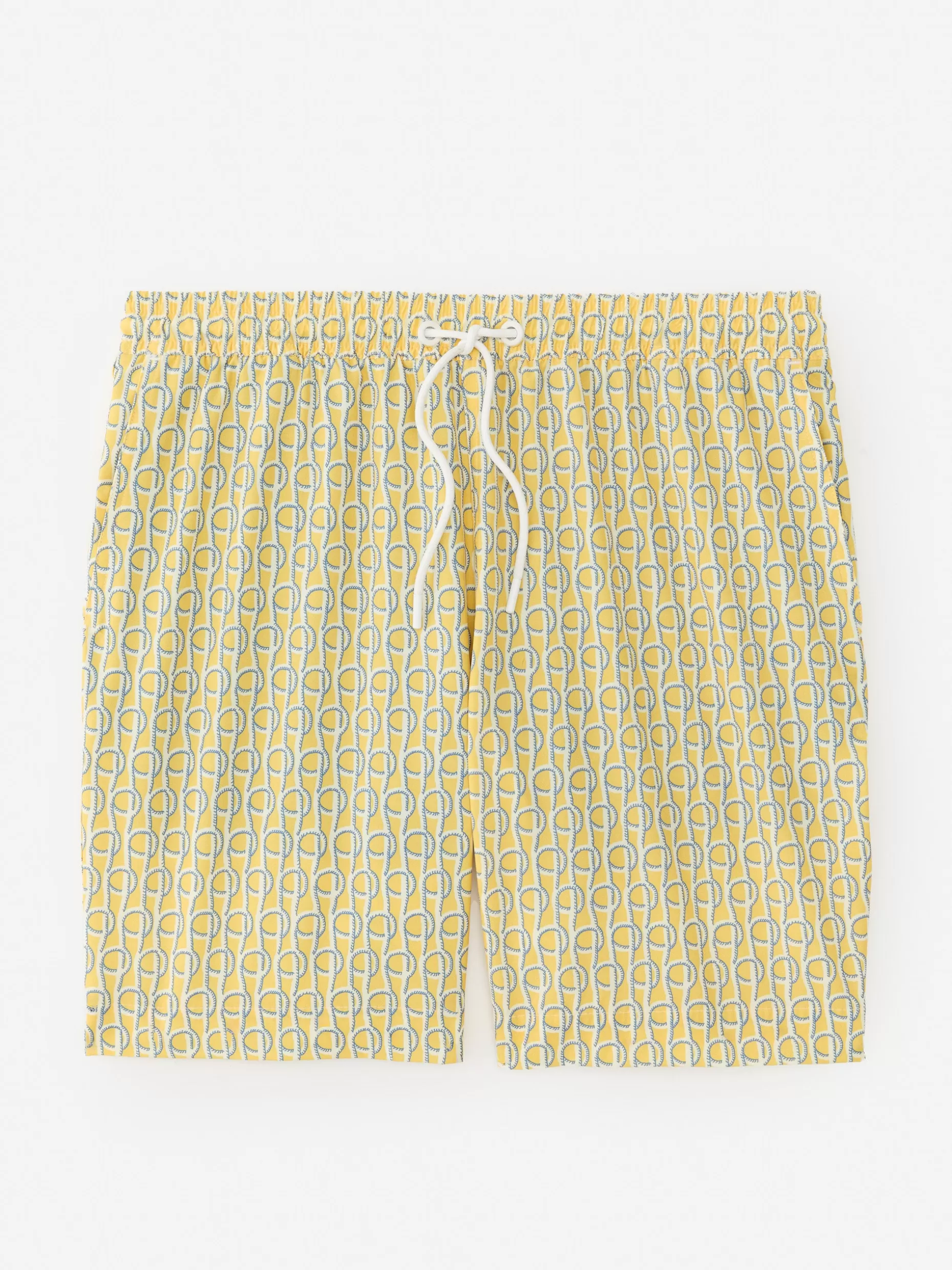 J. McLaughlin Bruce 7" Swim Trunks In Local Catch- Swim