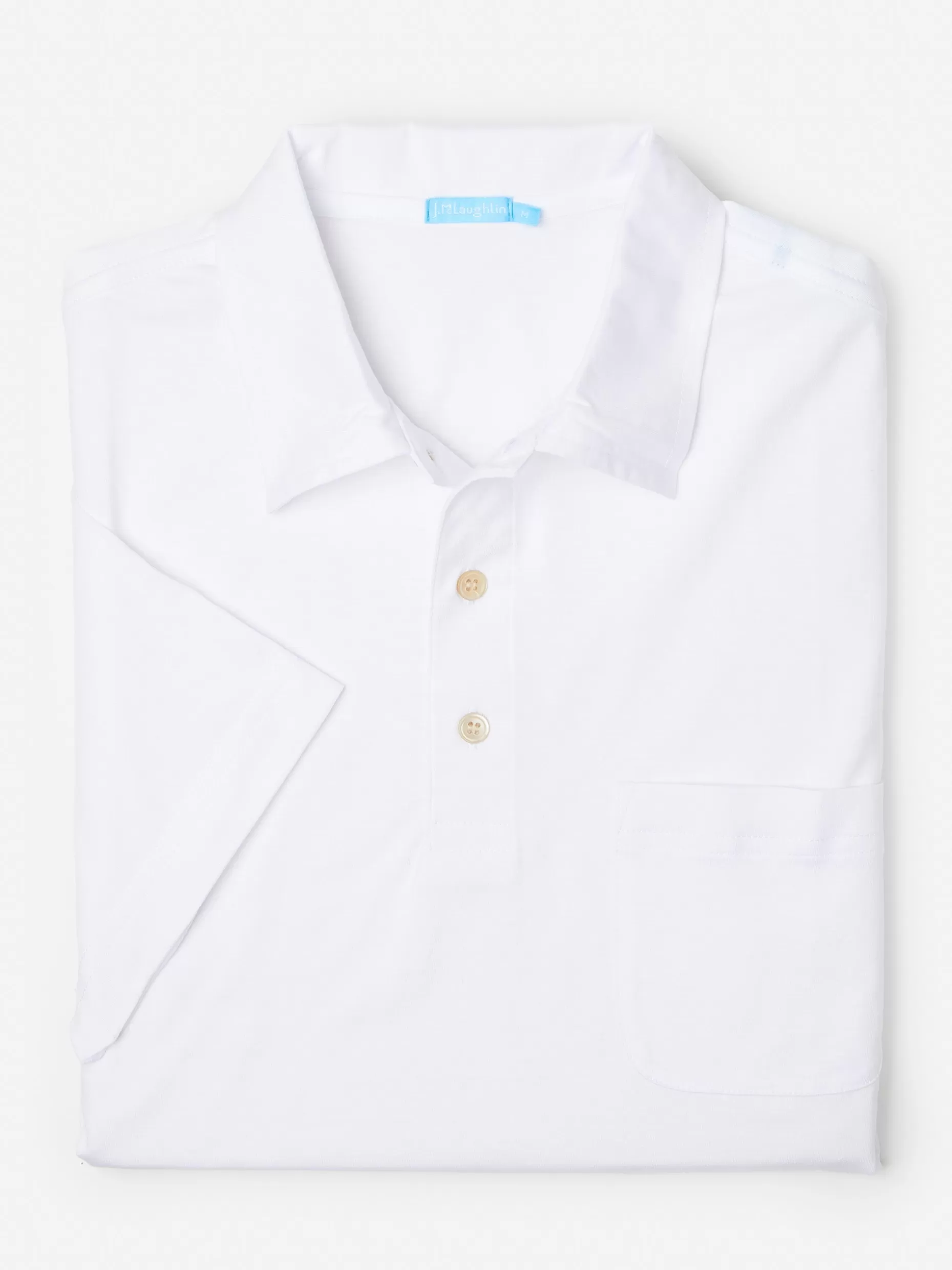 J. McLaughlin Callahan Cotton Polo- Knits & Polos