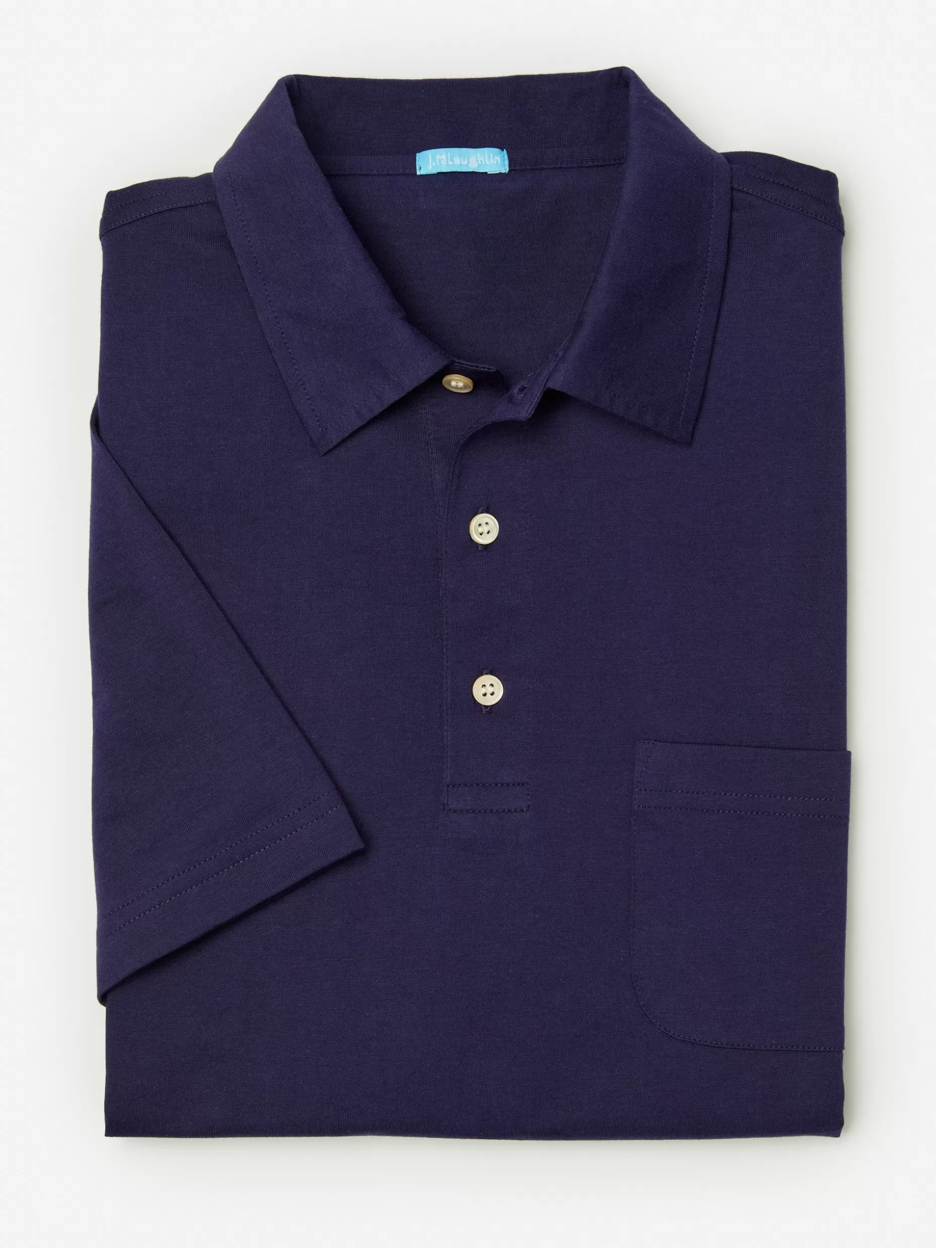 J. McLaughlin Callahan Cotton Polo- Knits & Polos