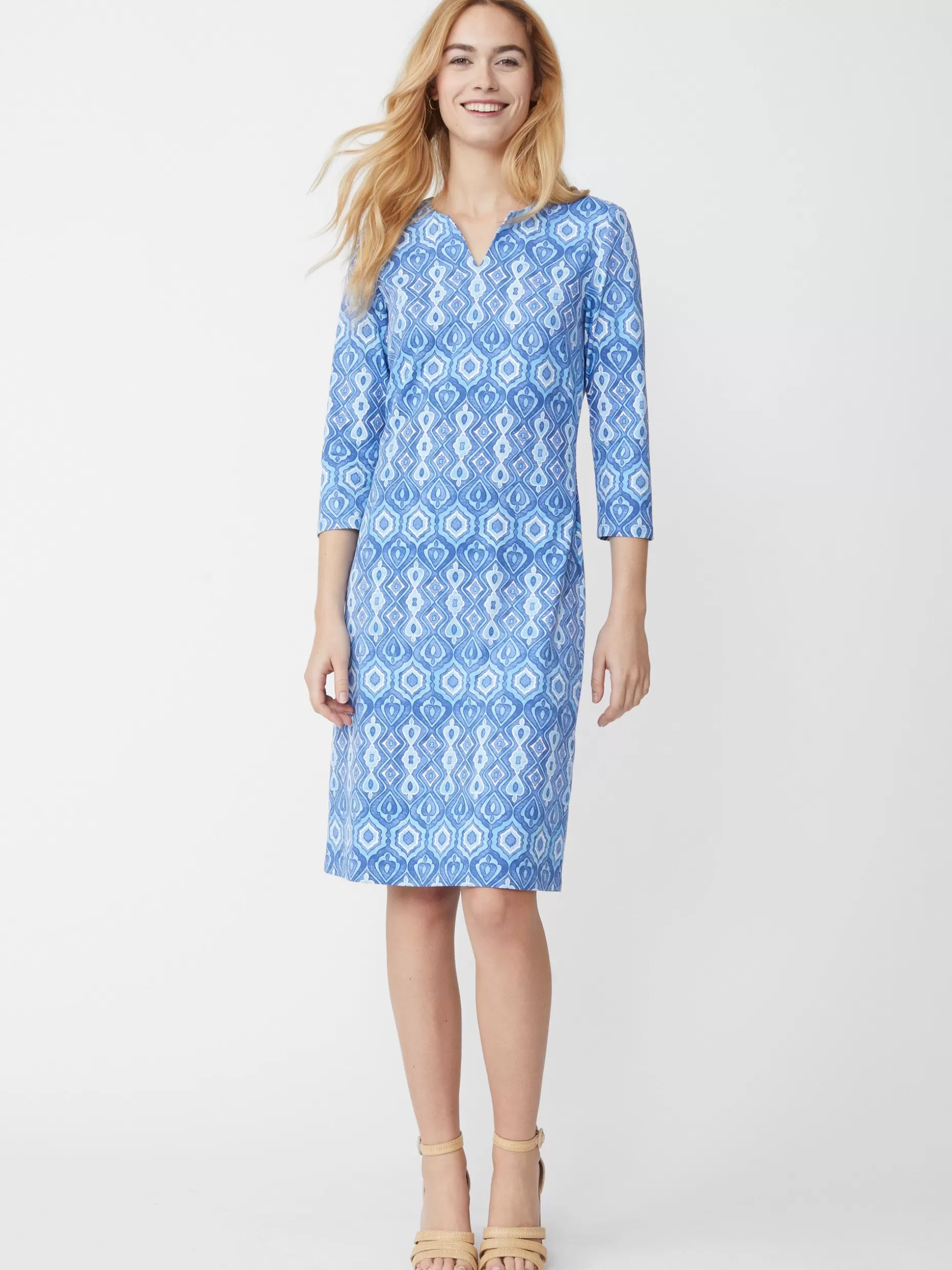 J. McLaughlin Carly Dress In Lantern Pop-Women Dresses