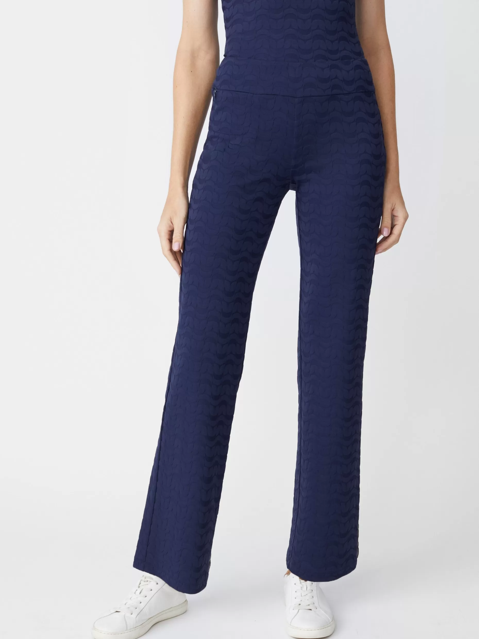 J. McLaughlin Carmel Pants In Deco Tulip Jacquard-Women Pants