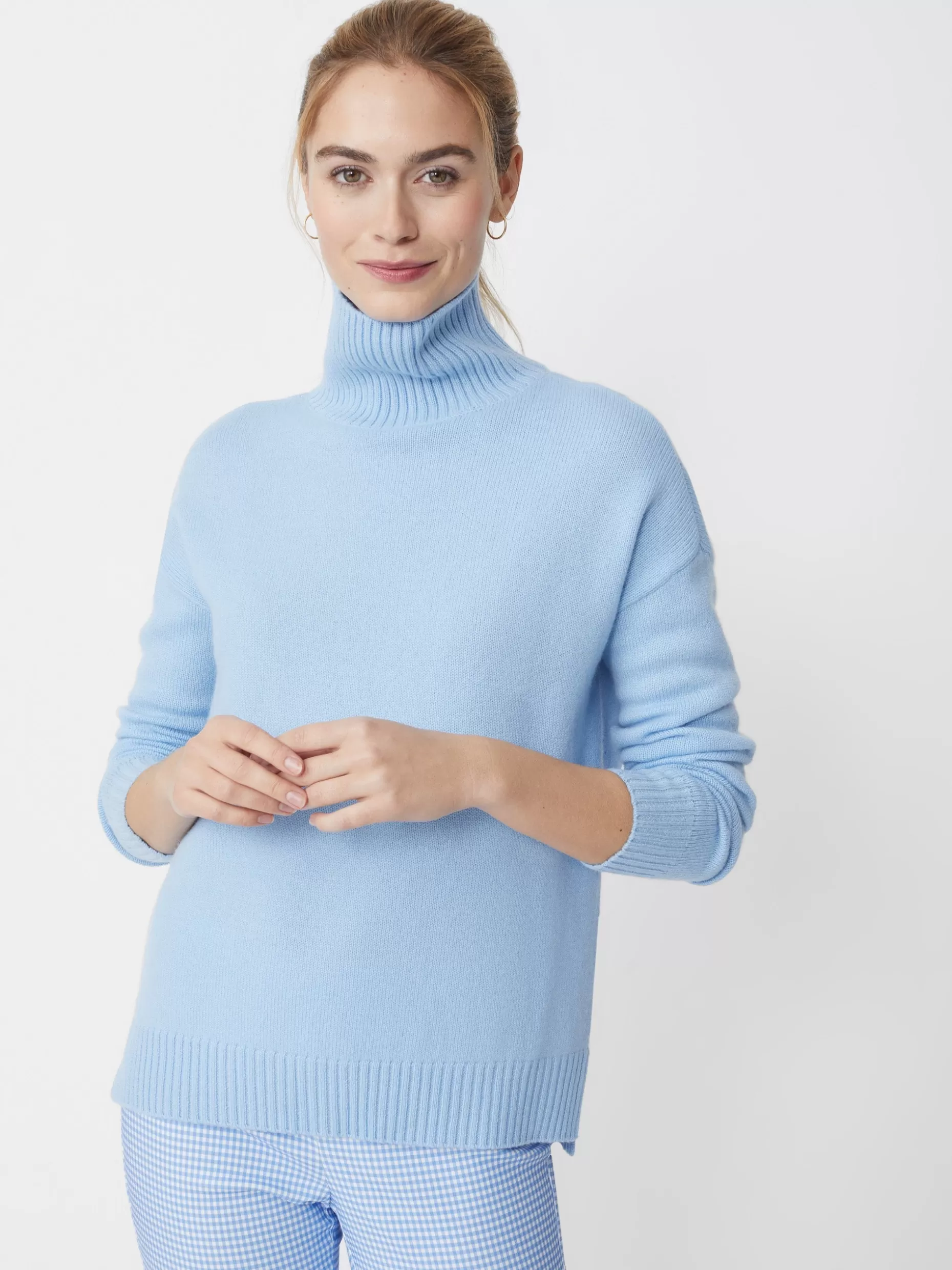 J. McLaughlin Clara Cashmere Turtleneck-Women Sweaters