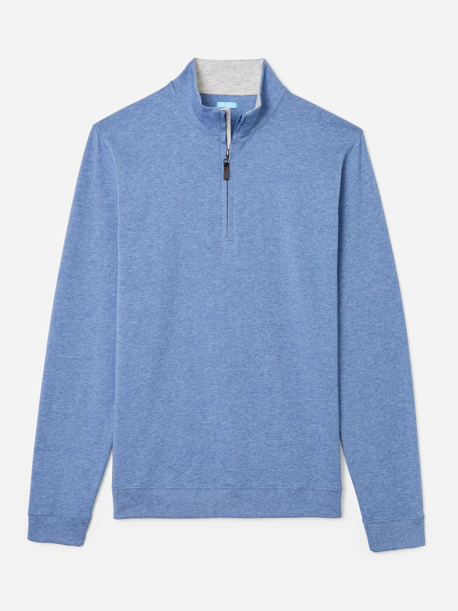 J. McLaughlin Clermont Cotton 1/4 Zip- Knits & Polos