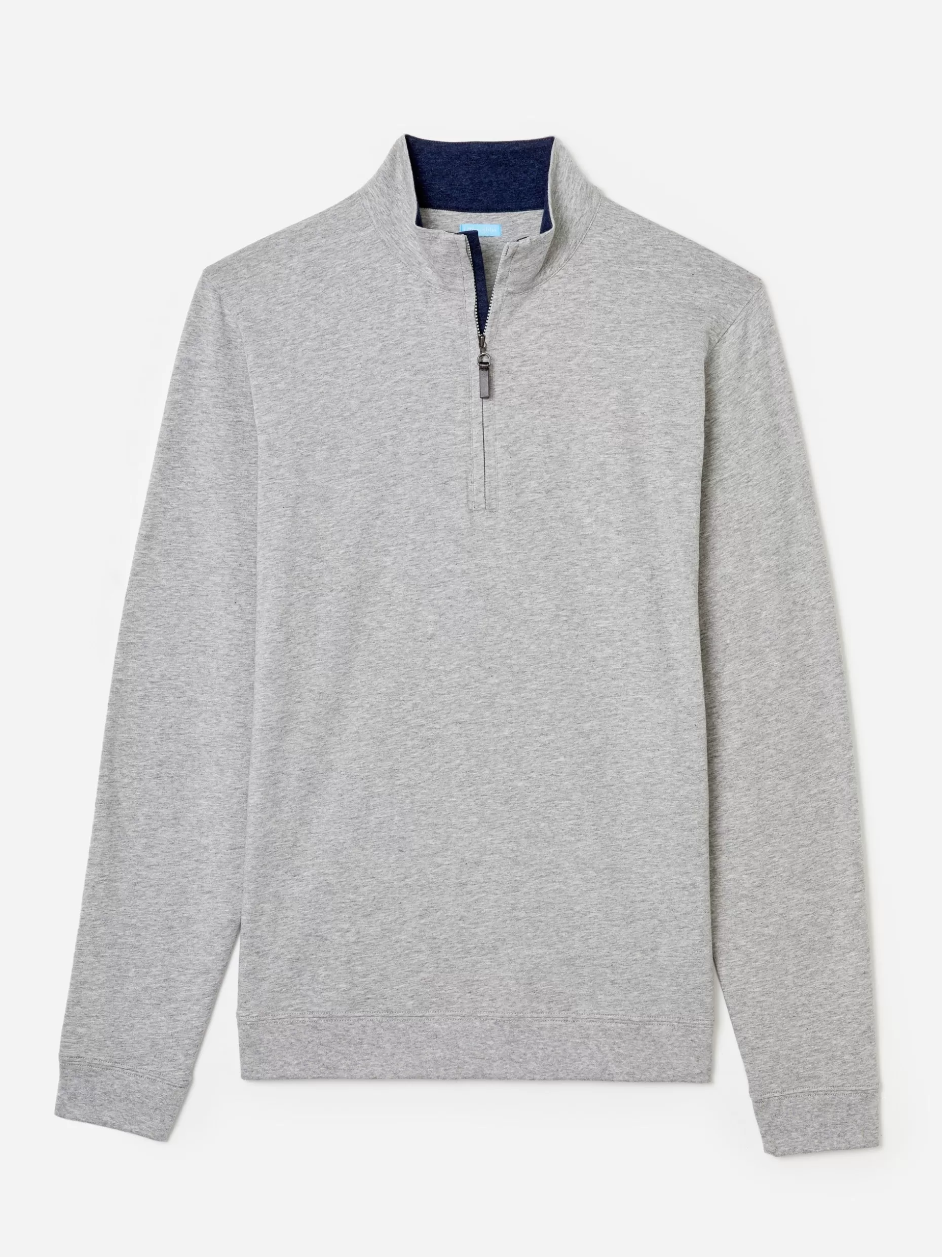 J. McLaughlin Clermont Cotton 1/4 Zip- Knits & Polos