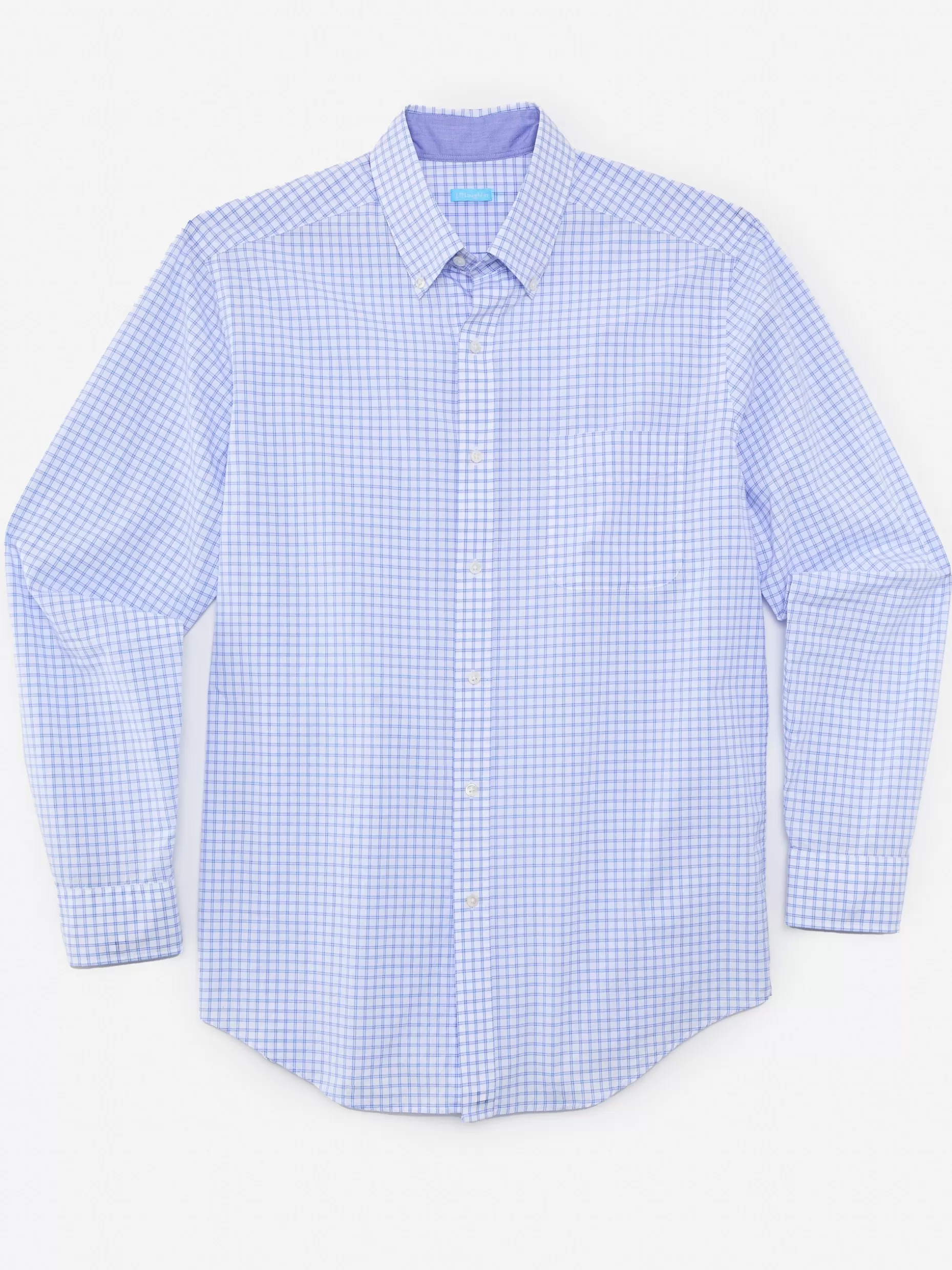 J. McLaughlin Collis Classic Fit Shirt In Check- Shirts