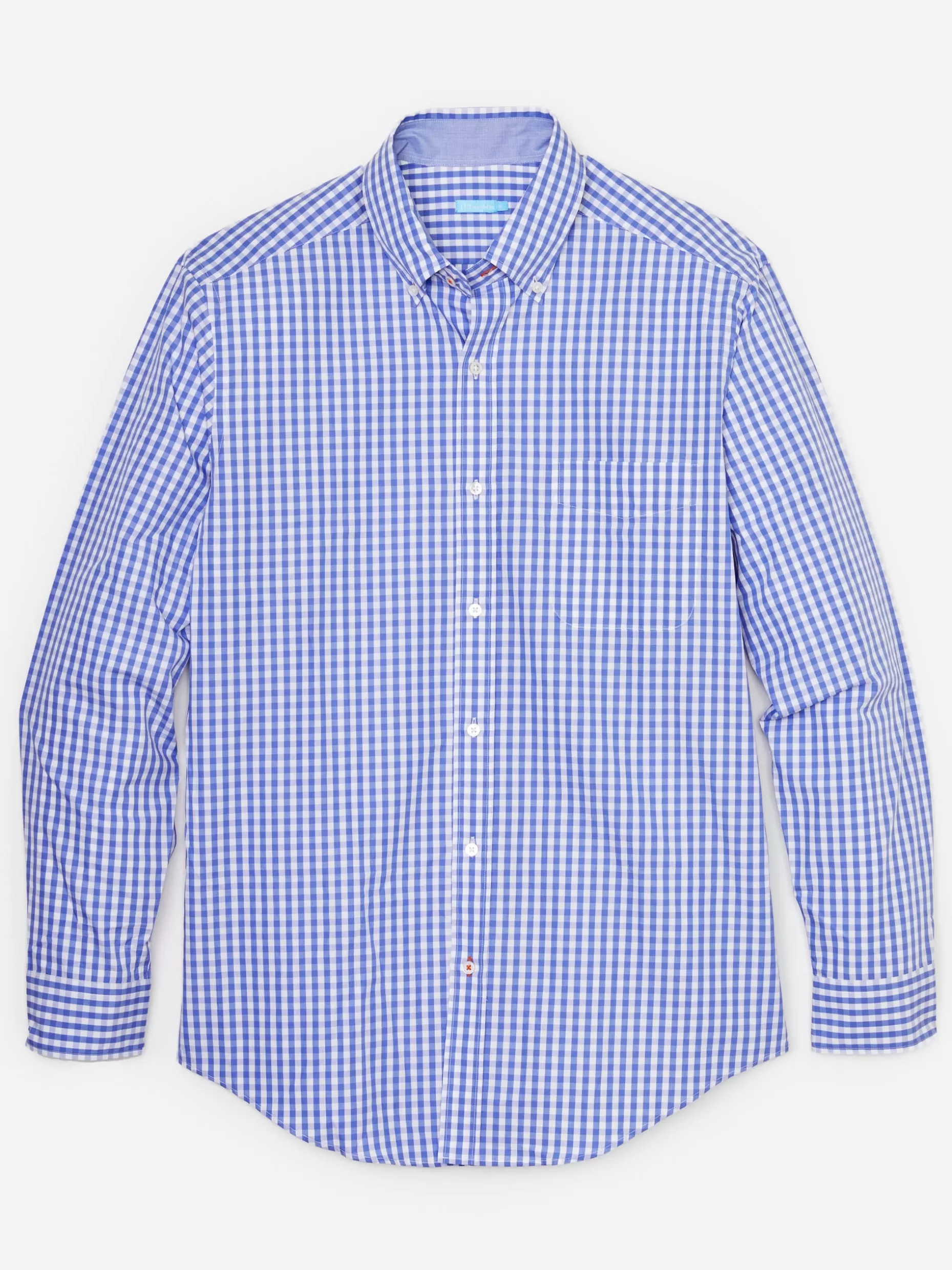 J. McLaughlin Collis Classic Fit Shirt In Gingham- Shirts