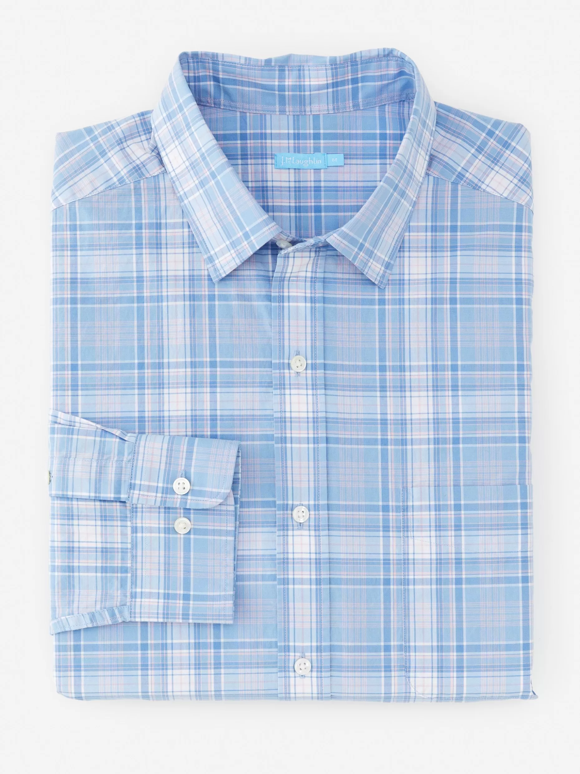 J. McLaughlin Collis Classic Fit Shirt In Plaid- Shirts