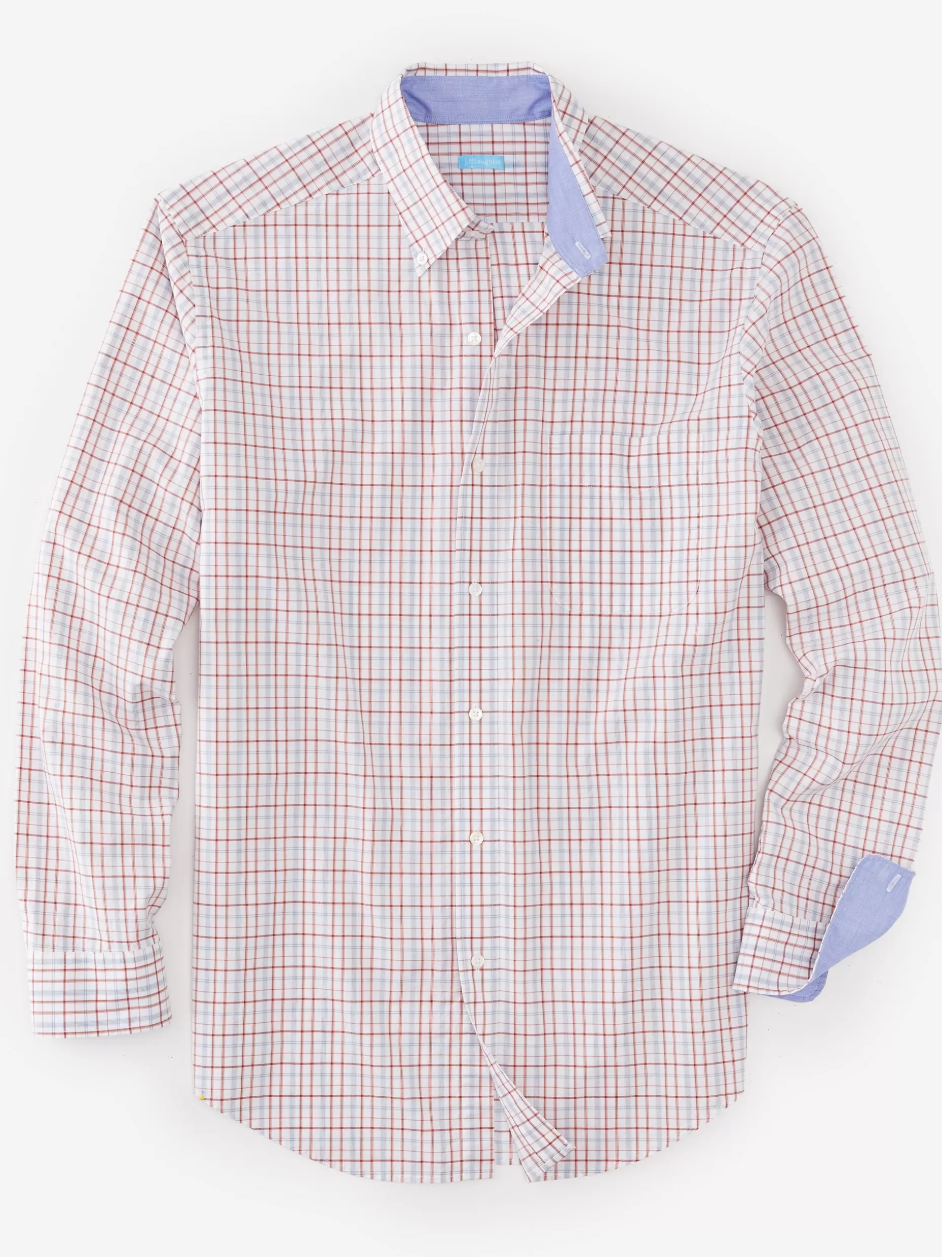 J. McLaughlin Collis Classic Fit Shirt In Plaid- Shirts