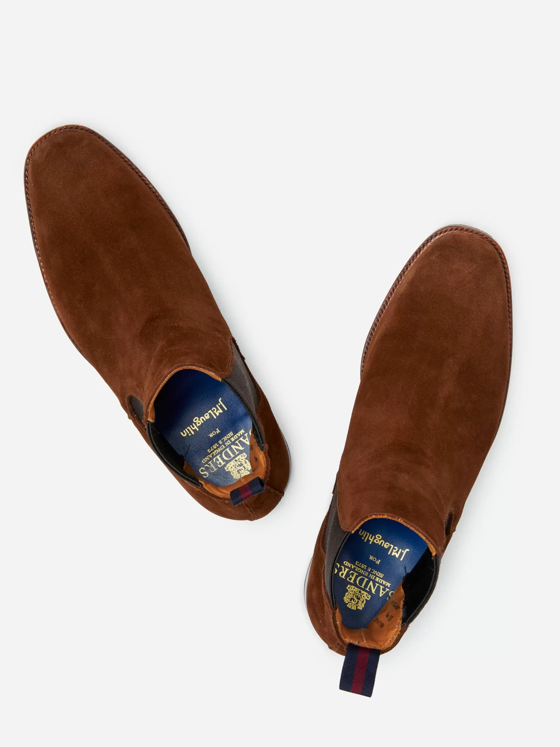 J. McLaughlin Crenshaw Suede Chelsea Boots- Shoes & Accessories | Loafers