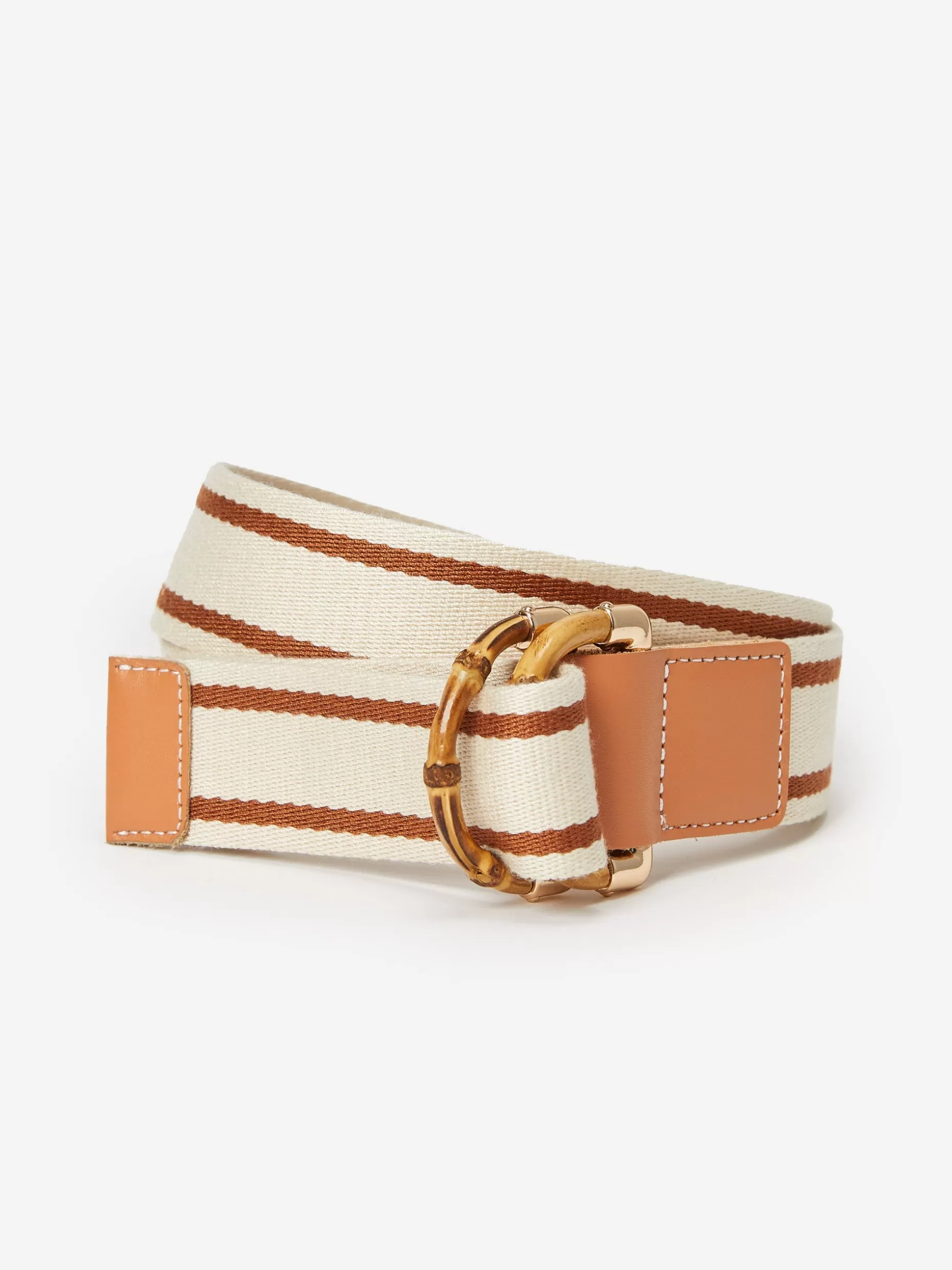 J. McLaughlin Dockside Belt In Stripe-Women Shoes & Accessories | Belts