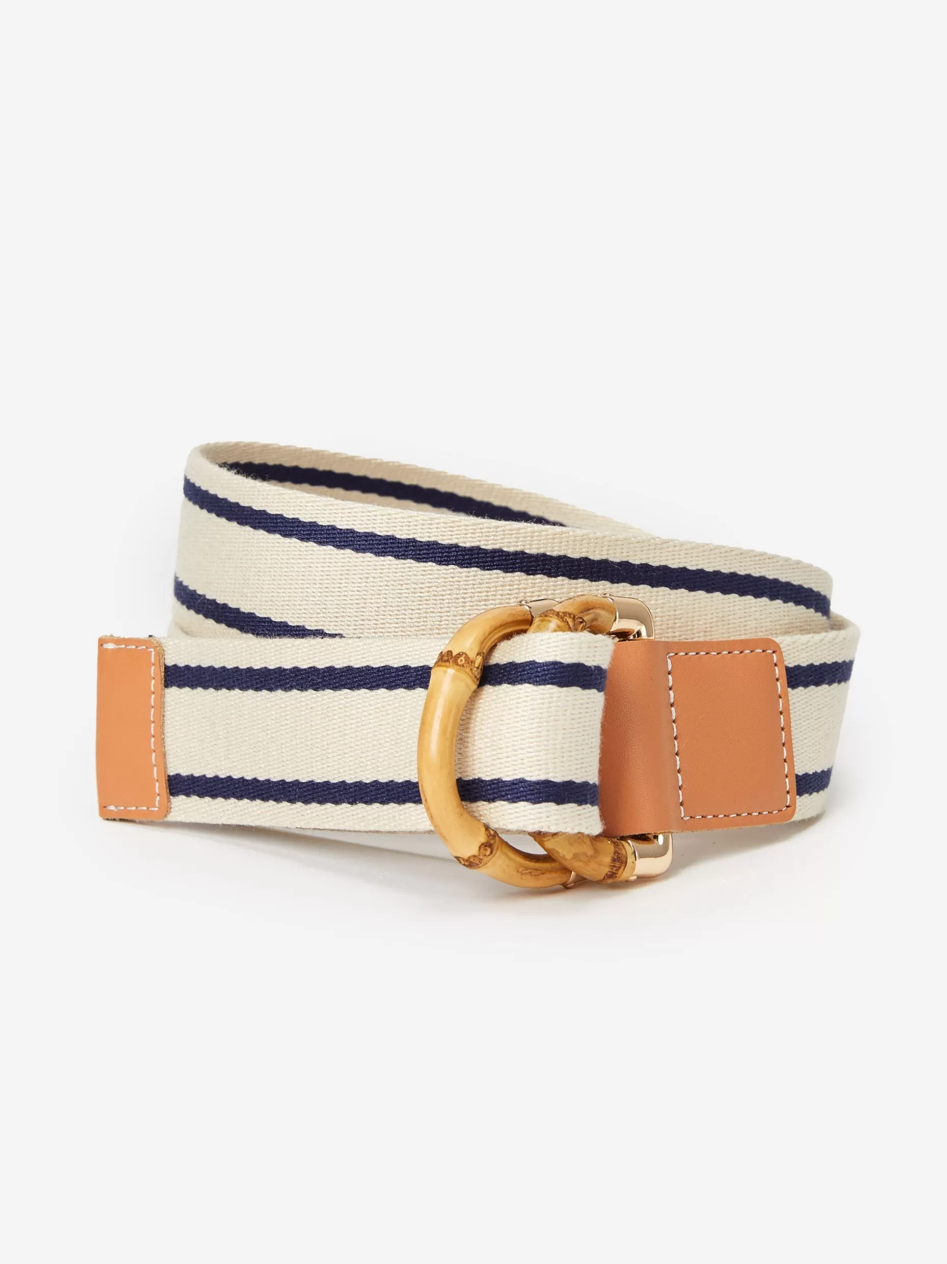 J. McLaughlin Dockside Belt In Stripe-Women Shoes & Accessories | Belts