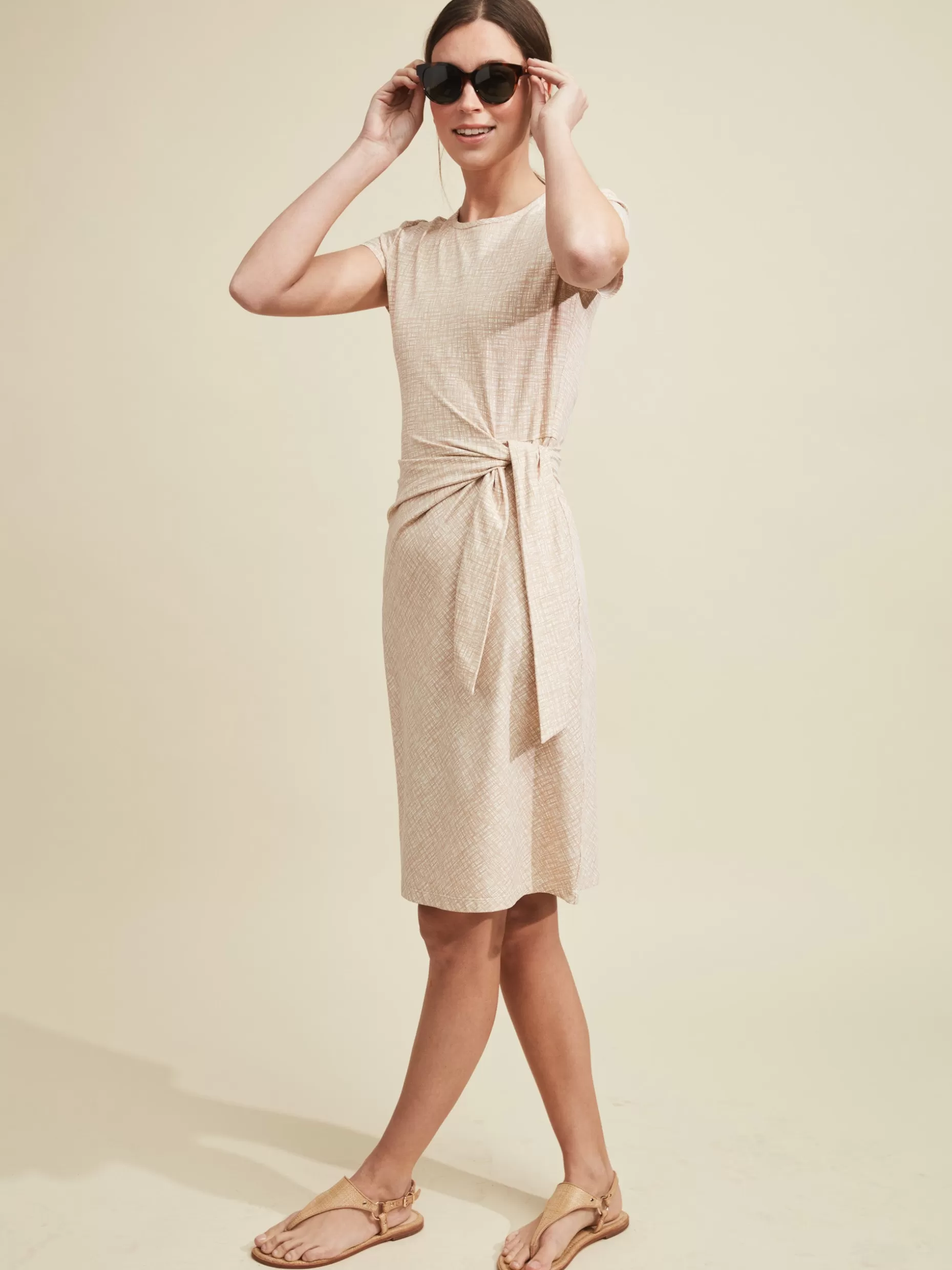 J. McLaughlin Elora Dress In Penscript-Women Dresses