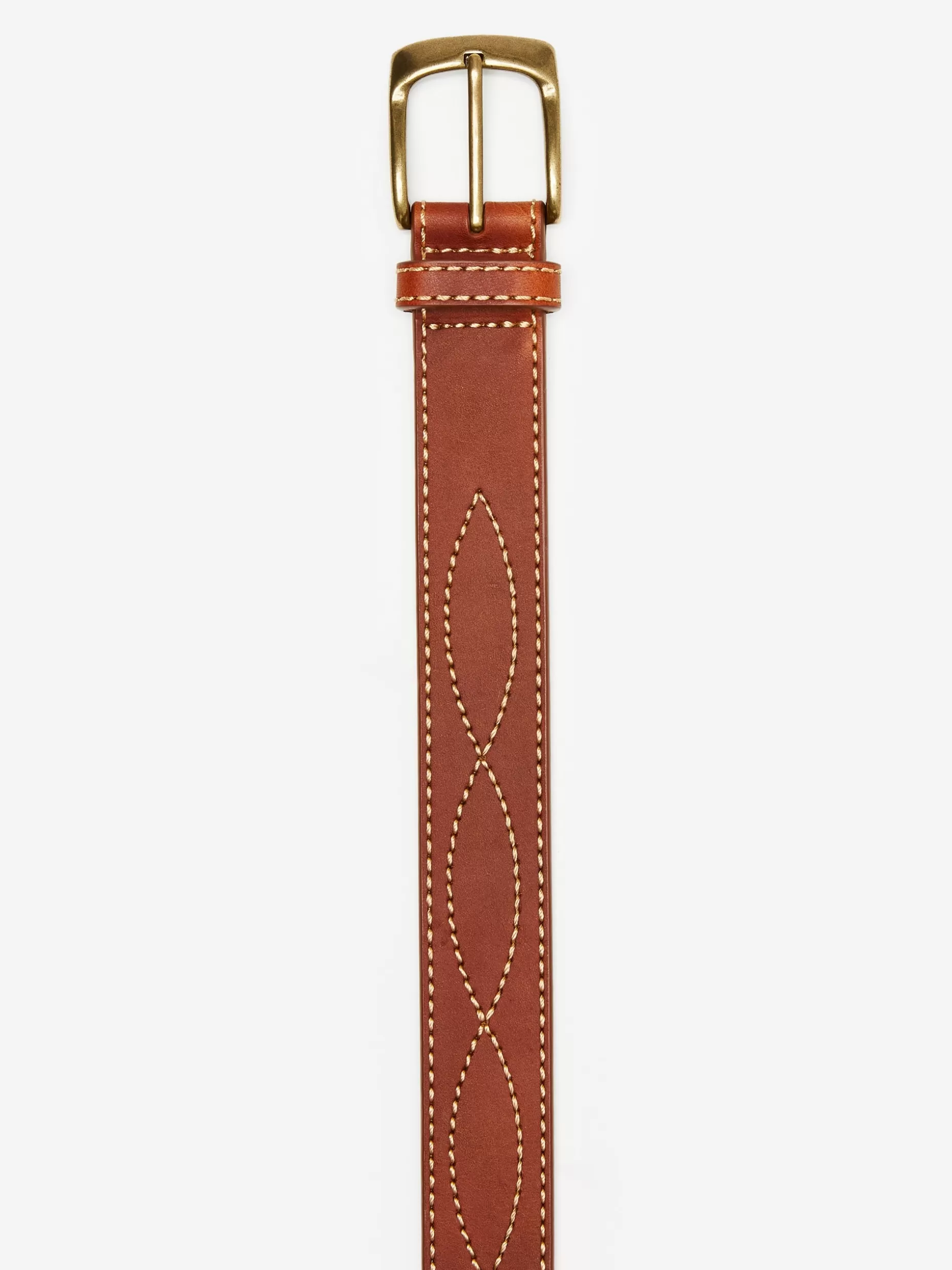 J. McLaughlin Embroidered Leather Belt- Shoes & Accessories | Belts