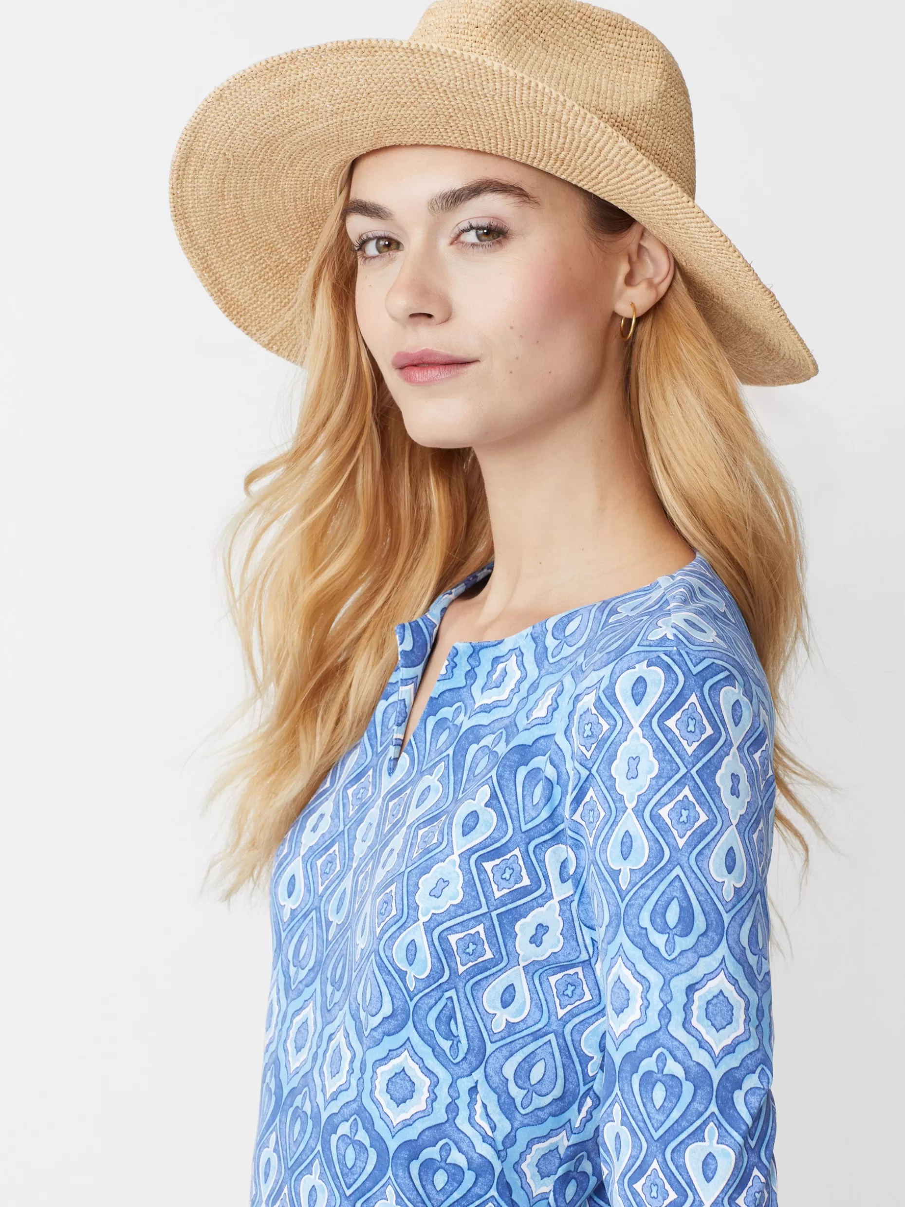 J. McLaughlin Freida Raffia Hat-Women Shoes & Accessories | Hats