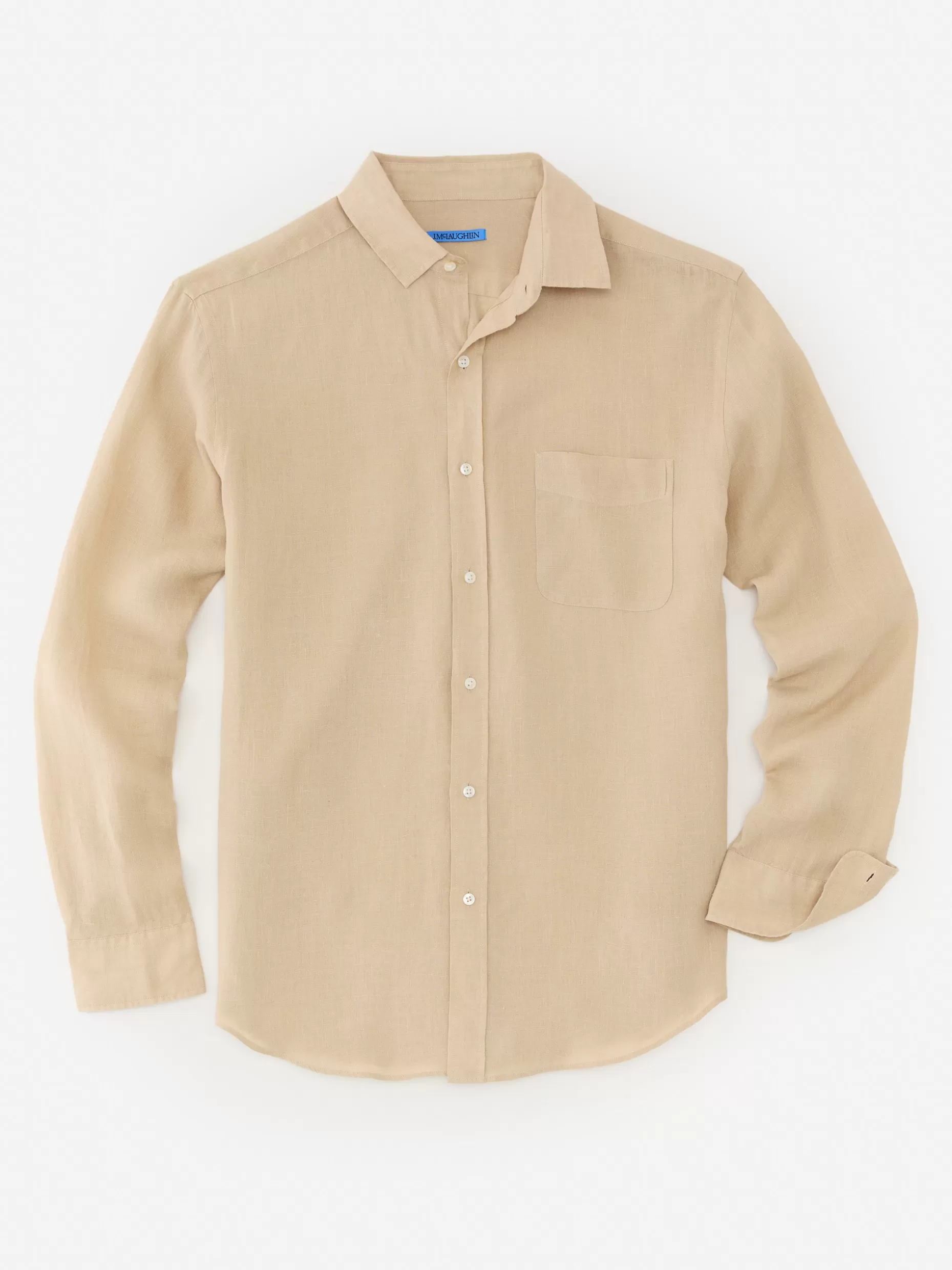 J. McLaughlin Gramercy Classic Fit Linen Shirt- Shirts