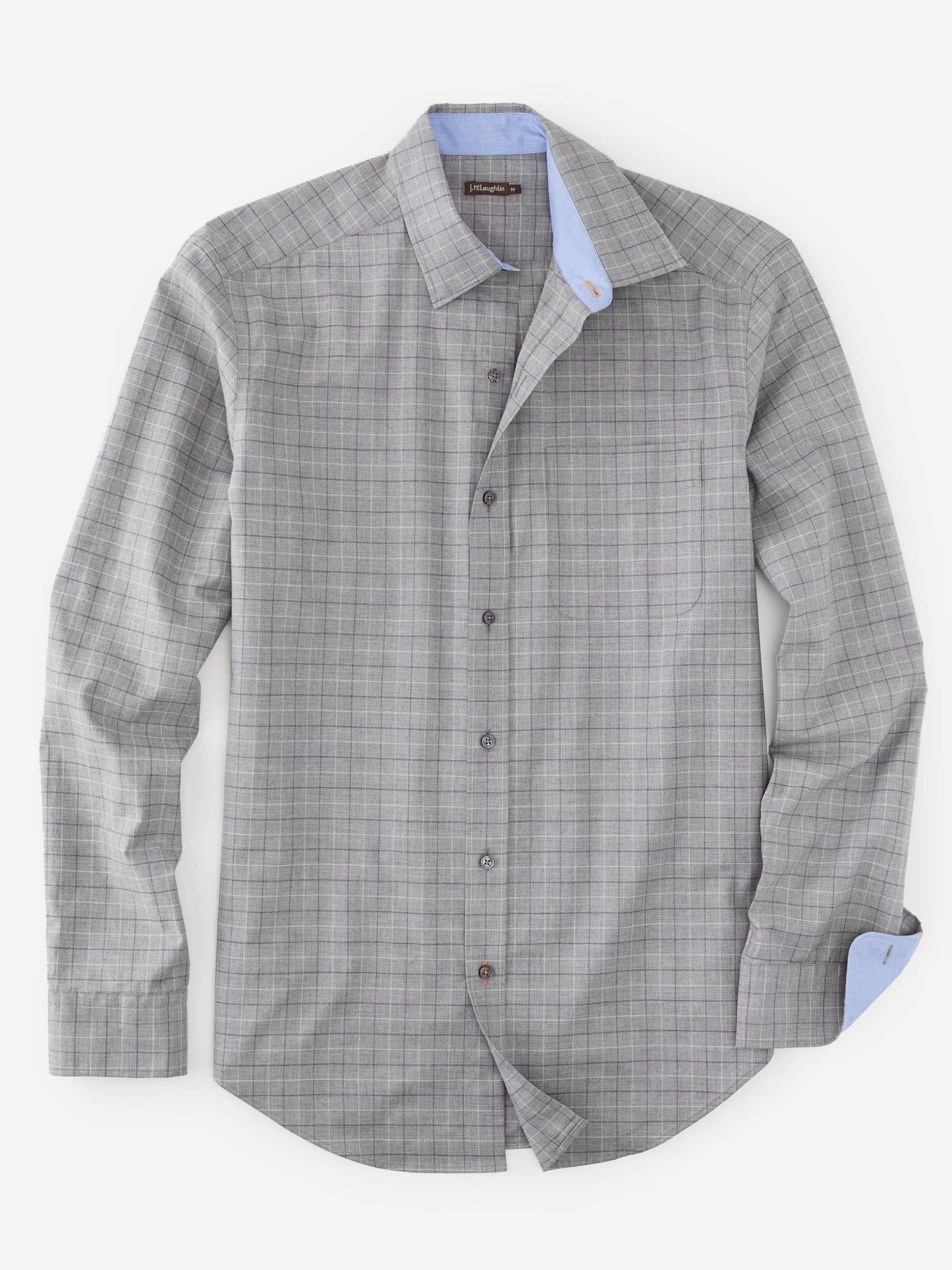 J. McLaughlin Gramercy Modern Fit Shirt In Plaid- Shirts