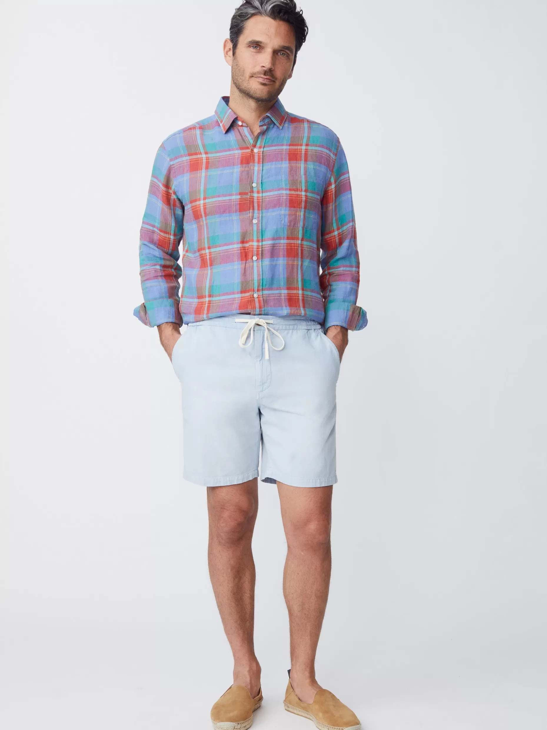 J. McLaughlin Griffin 7" Shorts- Shorts