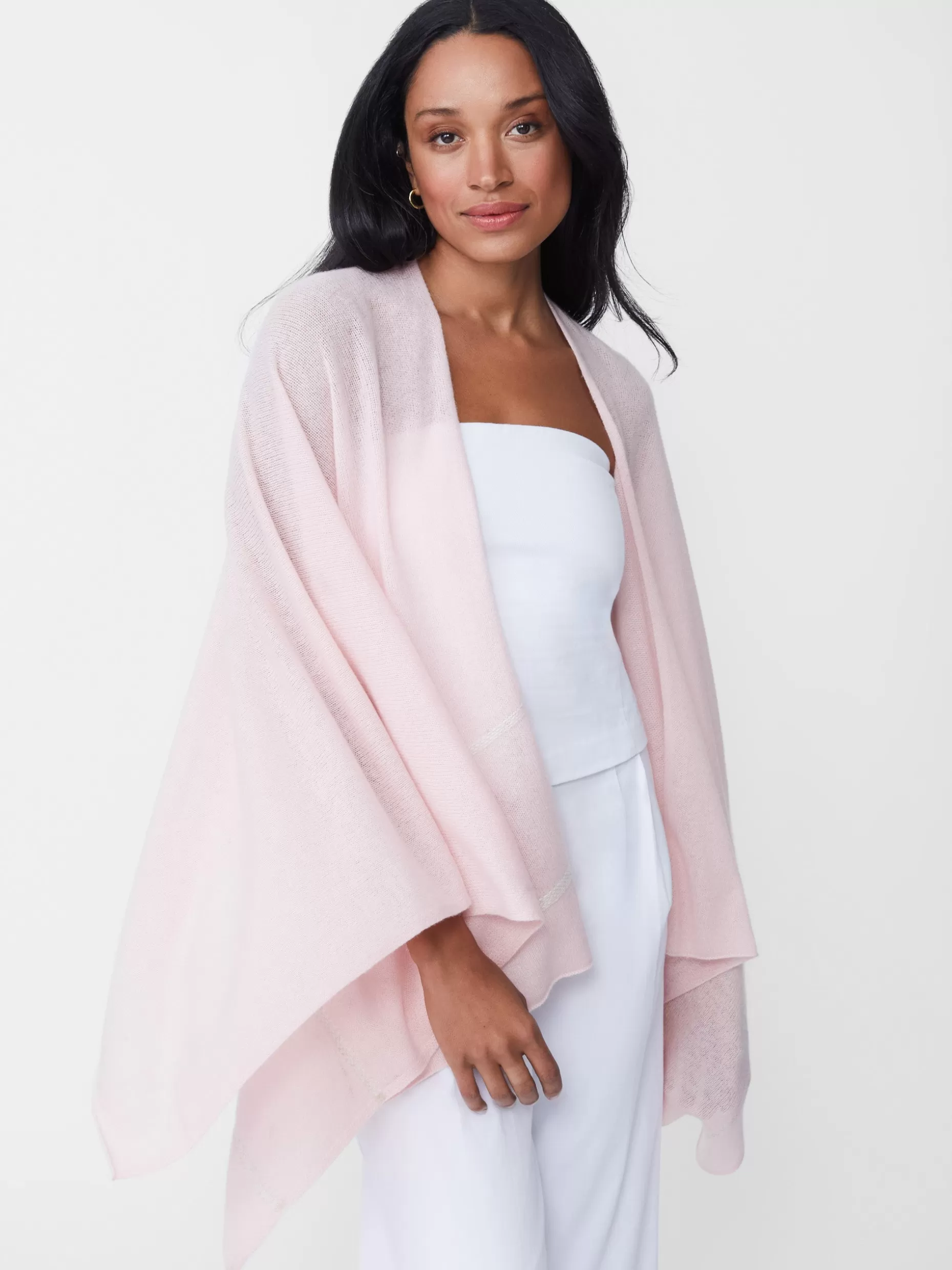 J. McLaughlin Harriet Cashmere Wrap-Women Jackets & Outerwear | Sweaters