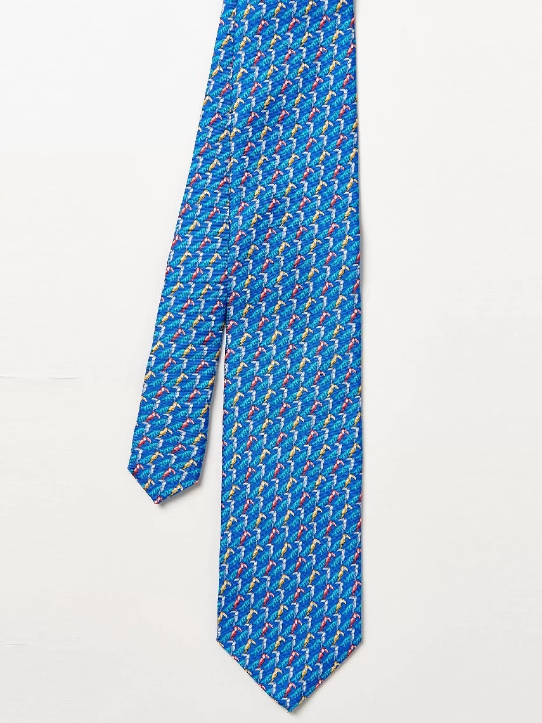 J. McLaughlin Italian Silk Tie In Parrot- Shoes & Accessories | Ties