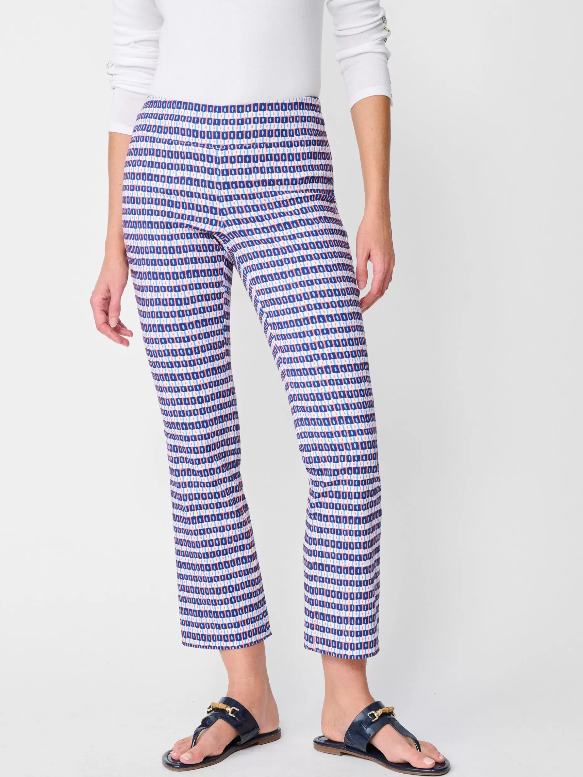 J. McLaughlin Ivy Pants In Aberdeen Geo-Women Pants