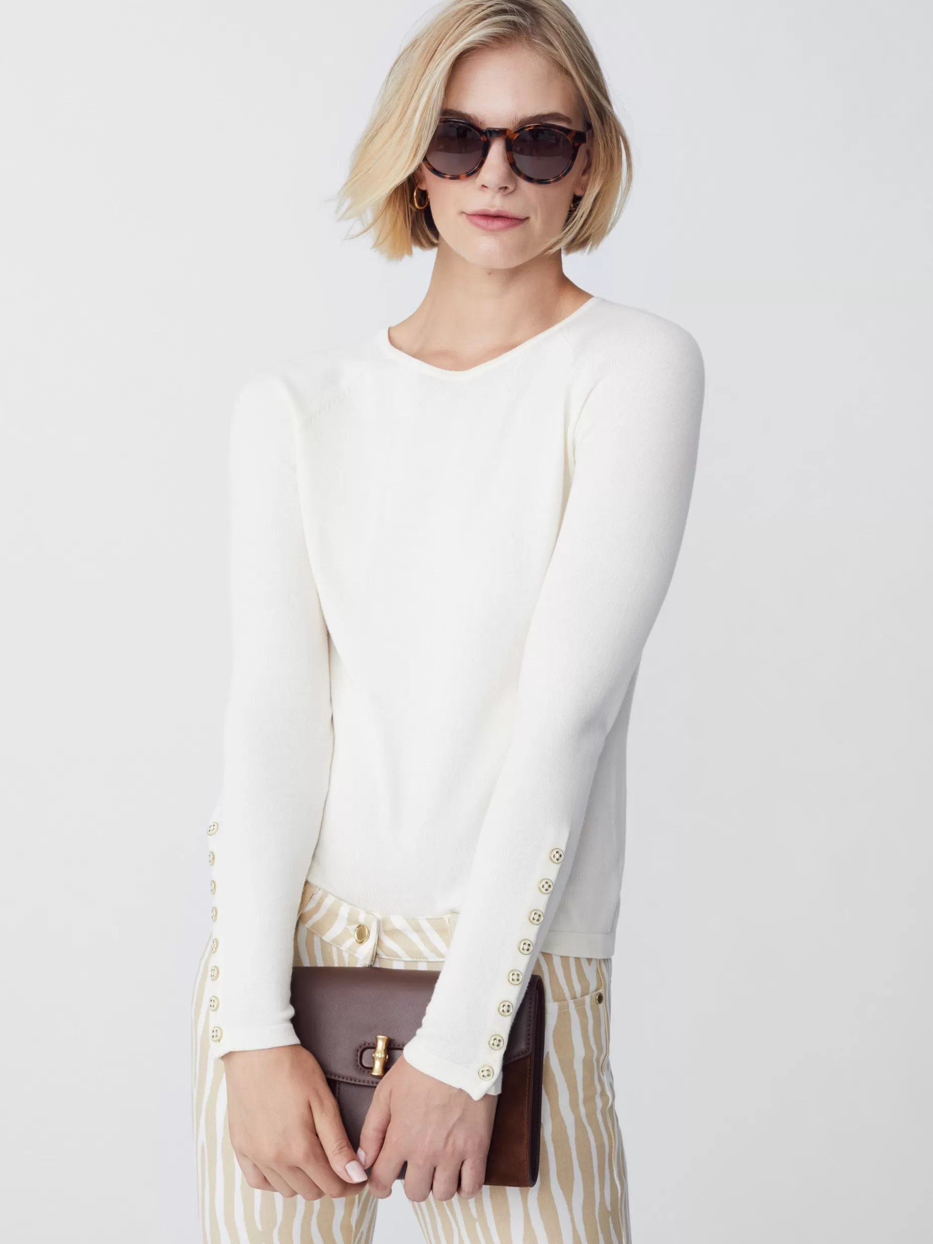 J. McLaughlin Jamey Sweater-Women Sweaters