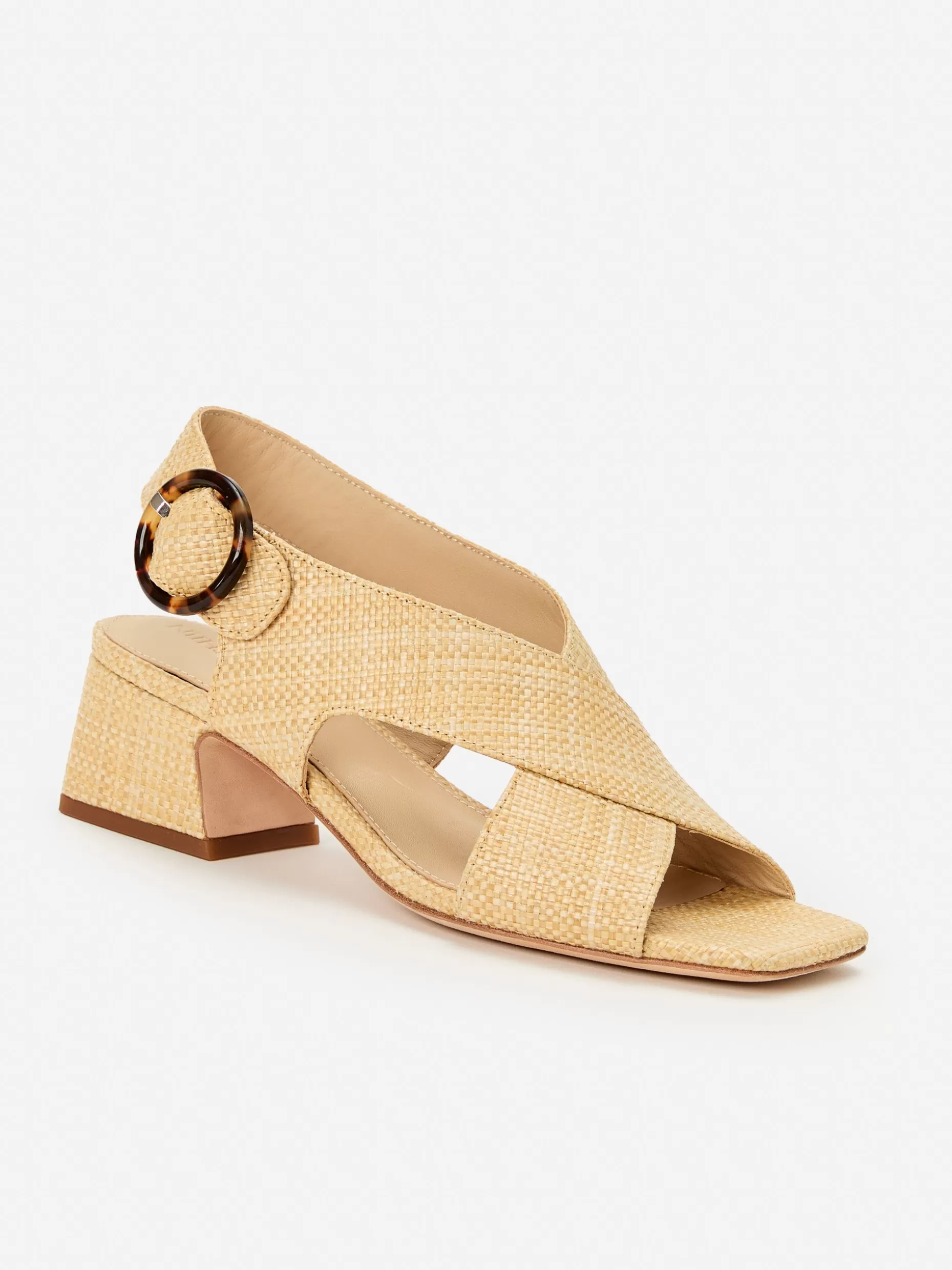 J. McLaughlin Jessamine Grasscloth Heels-Women Shoes & Accessories | Heels & Wedges