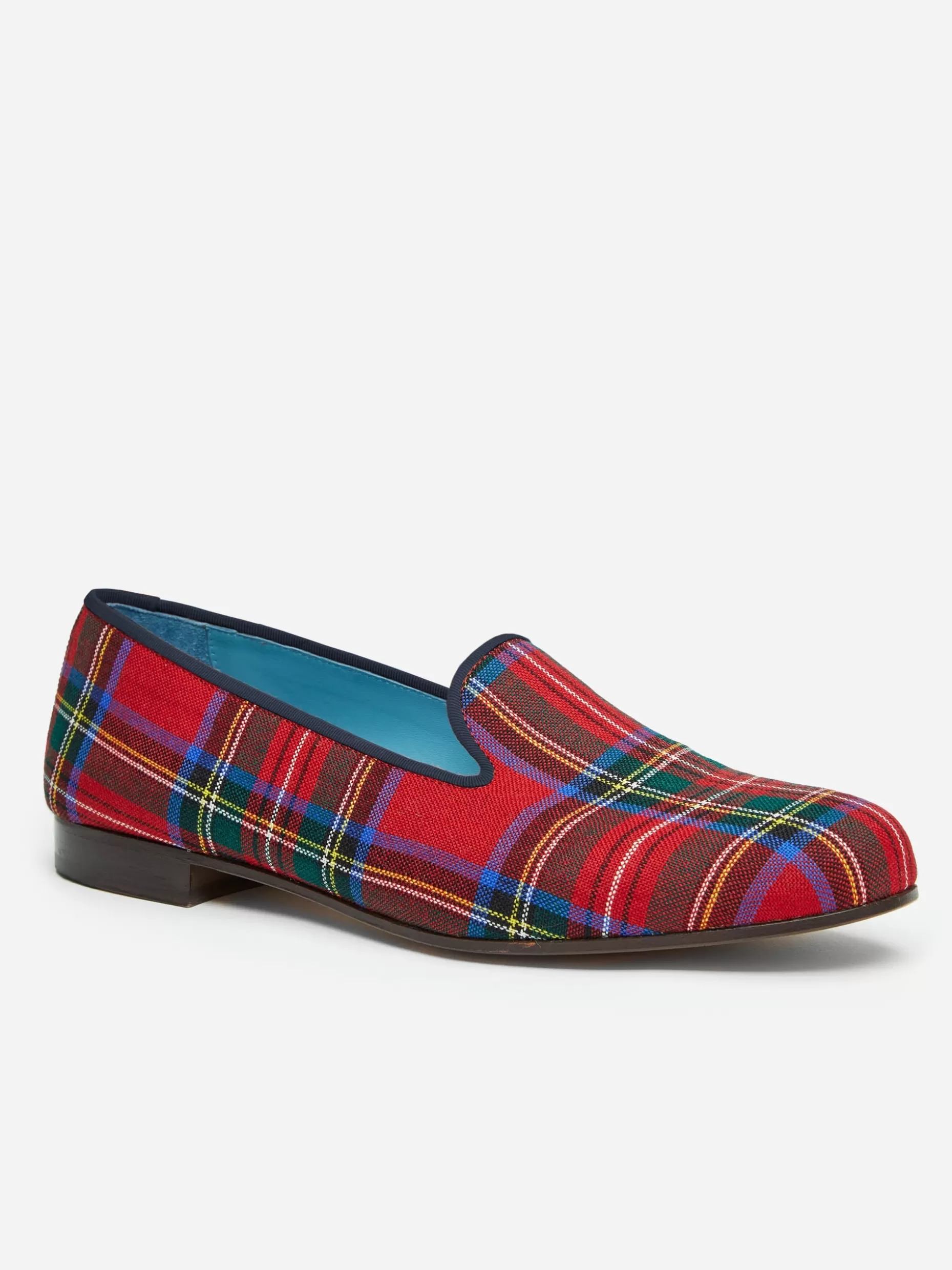 J. McLaughlin J.McL X Stubbs Wootton Slippers In Plaid- Shoes & Accessories | Loafers