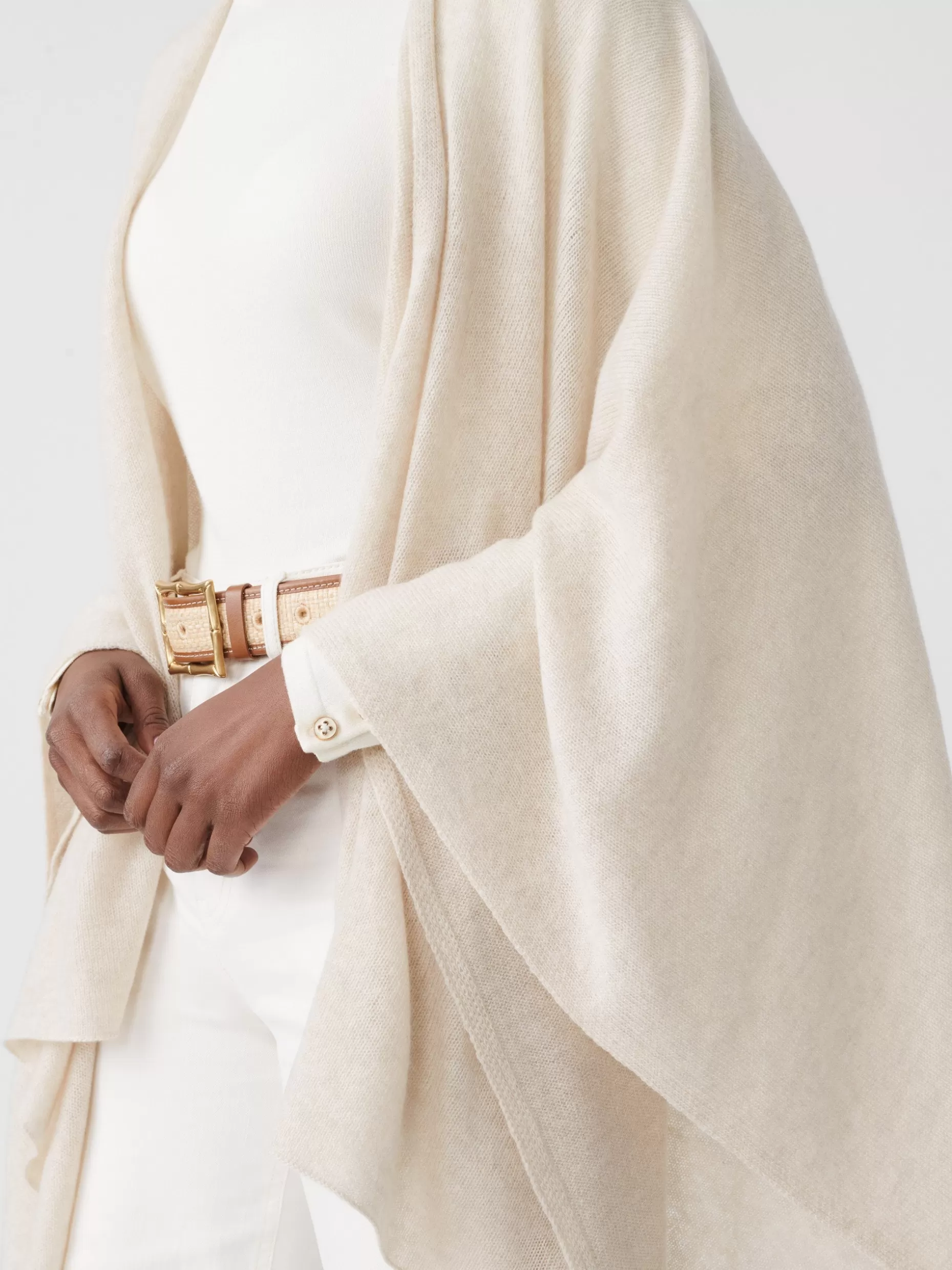 J. McLaughlin Julia Cashmere Wrap-Women Jackets & Outerwear | Sweaters