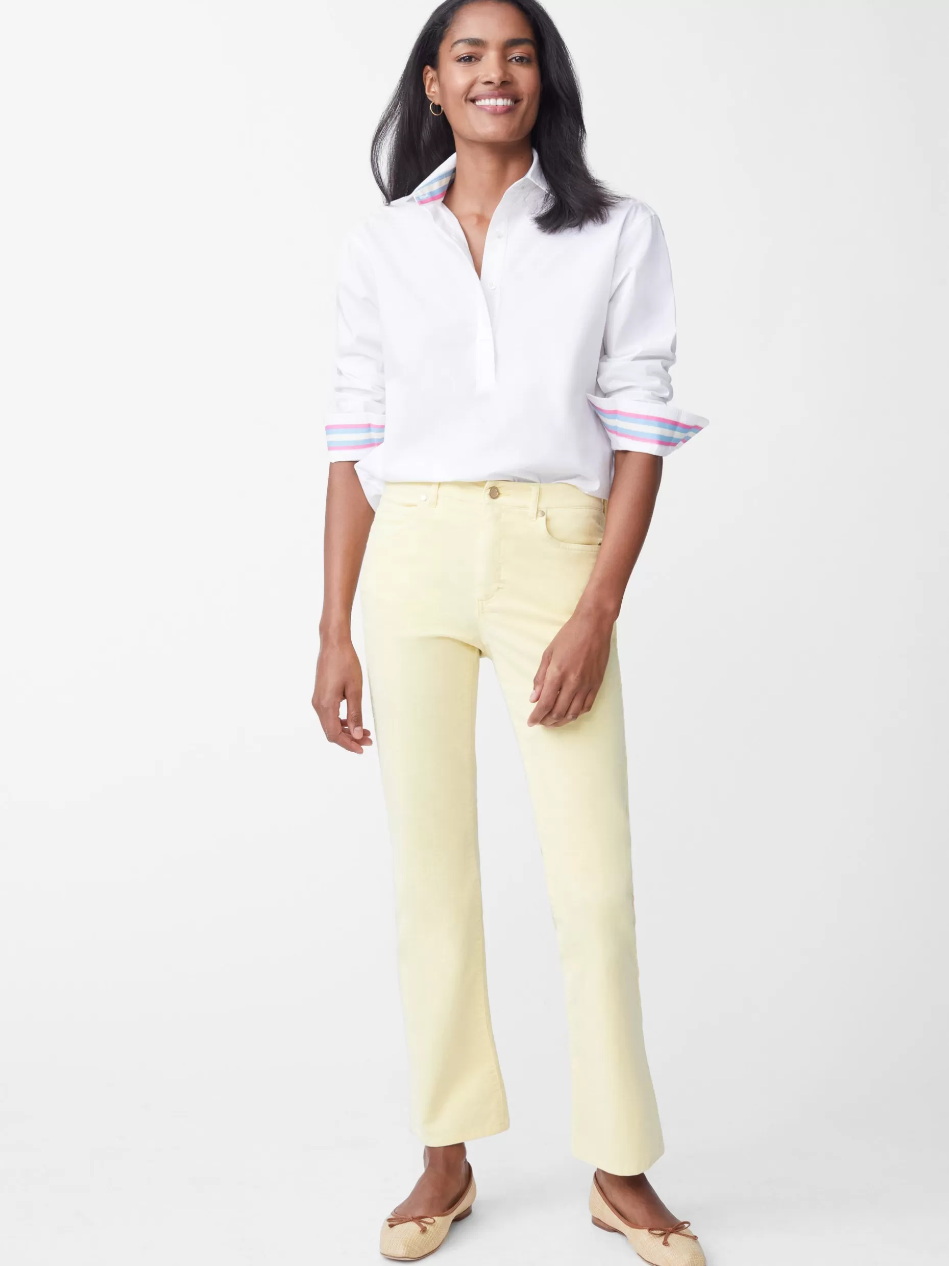 J. McLaughlin Lenni Velvet Jeans-Women Pants