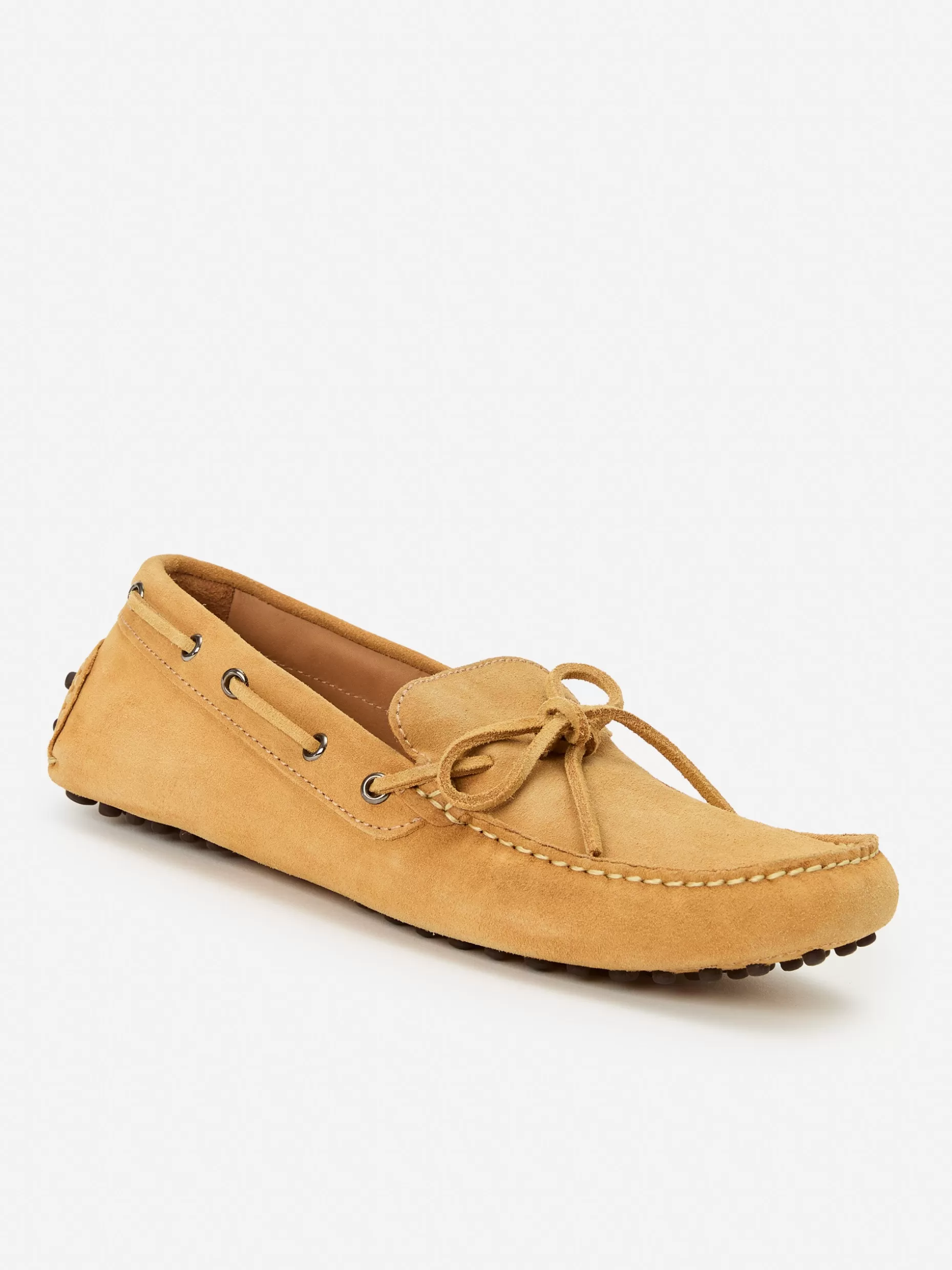 J. McLaughlin Linus Suede Driving Mocassins- Shoes & Accessories | Loafers