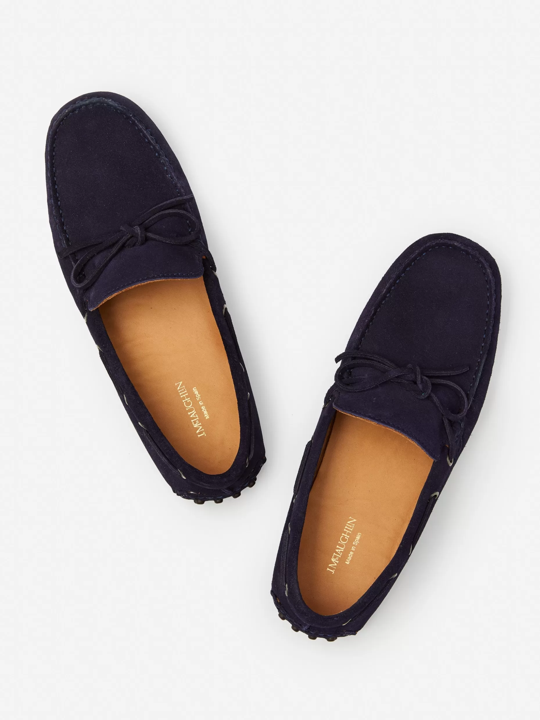 J. McLaughlin Linus Suede Driving Moccasins- Shoes & Accessories | Loafers