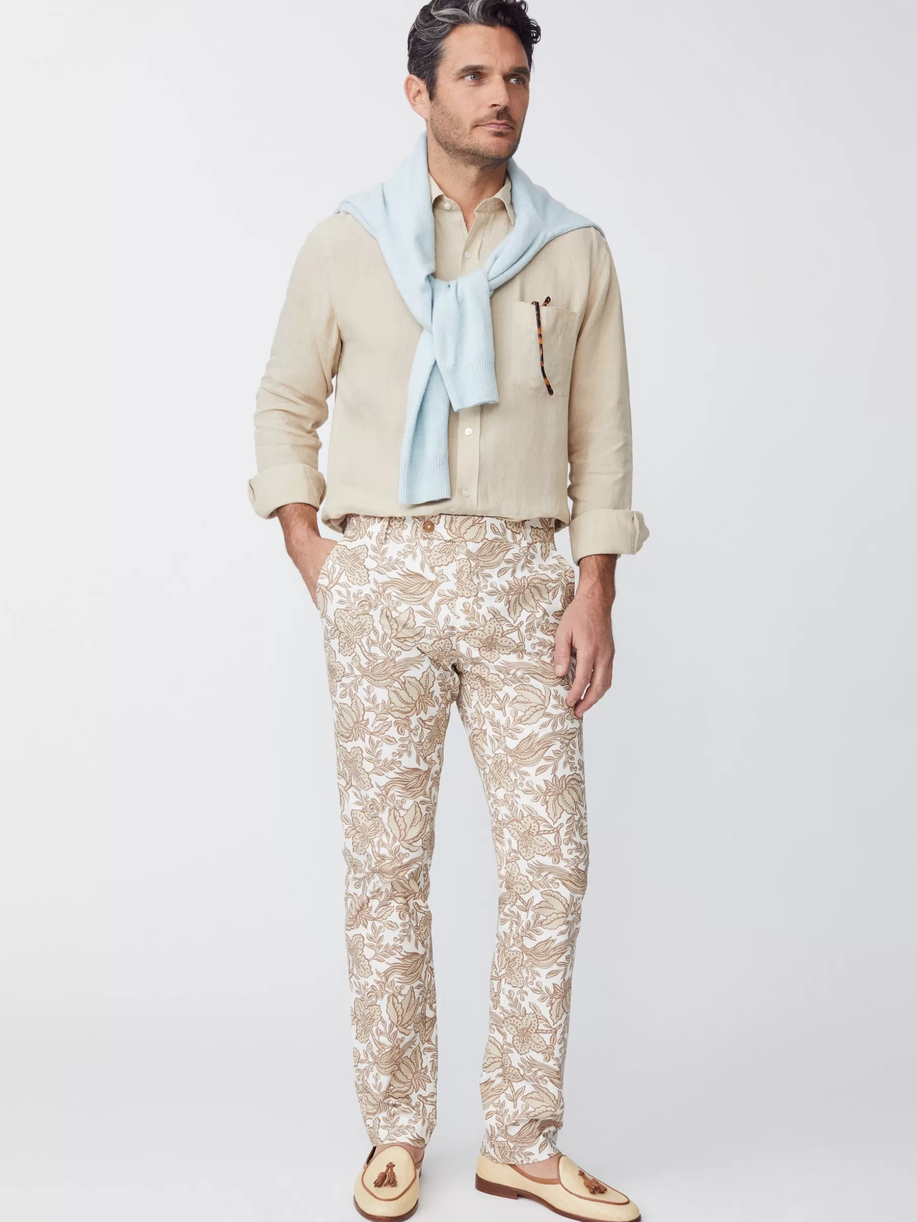 J. McLaughlin Lukas Pants In Birdsong- Pants