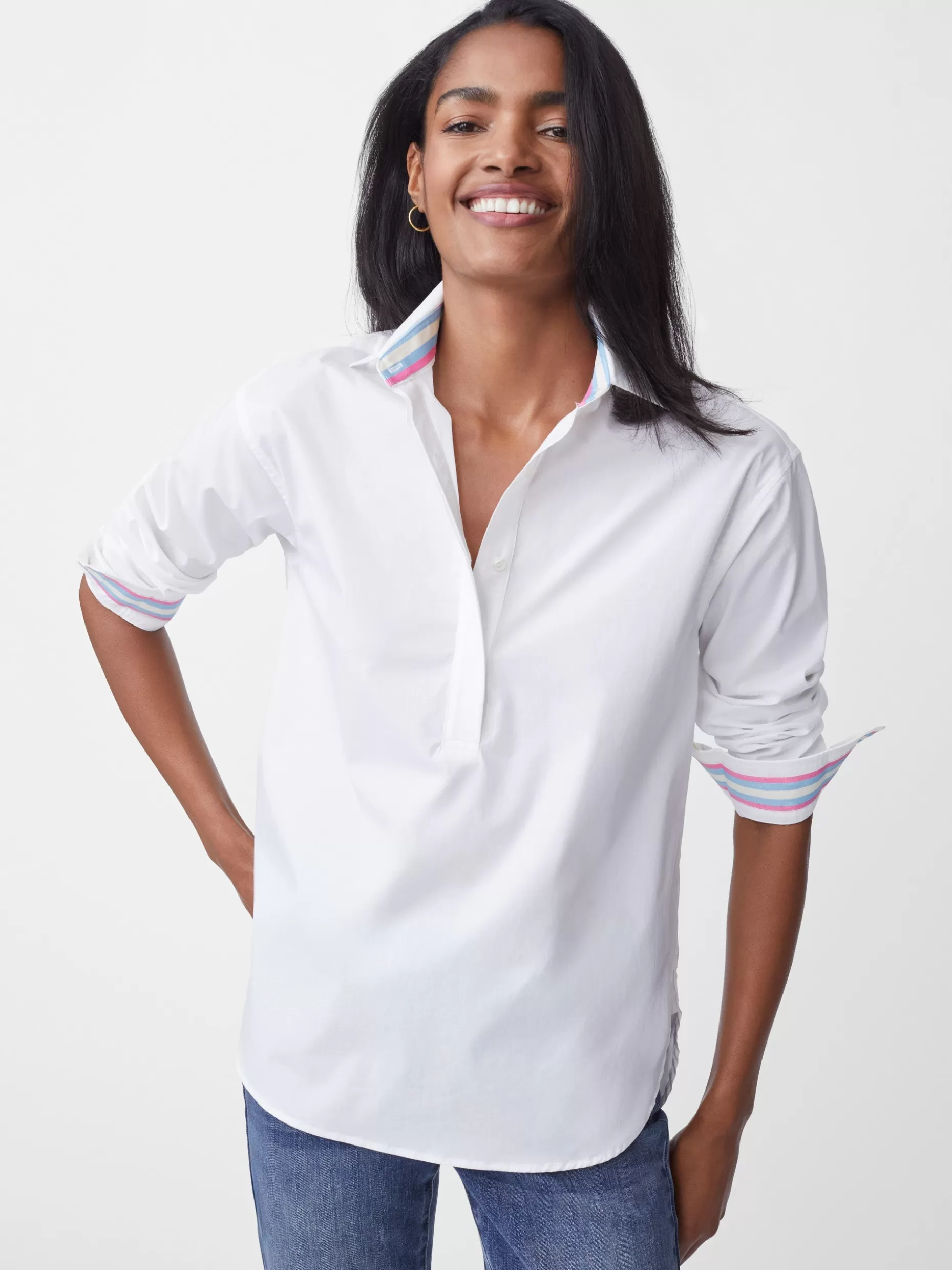 J. McLaughlin Lula Shirt-Women Tops