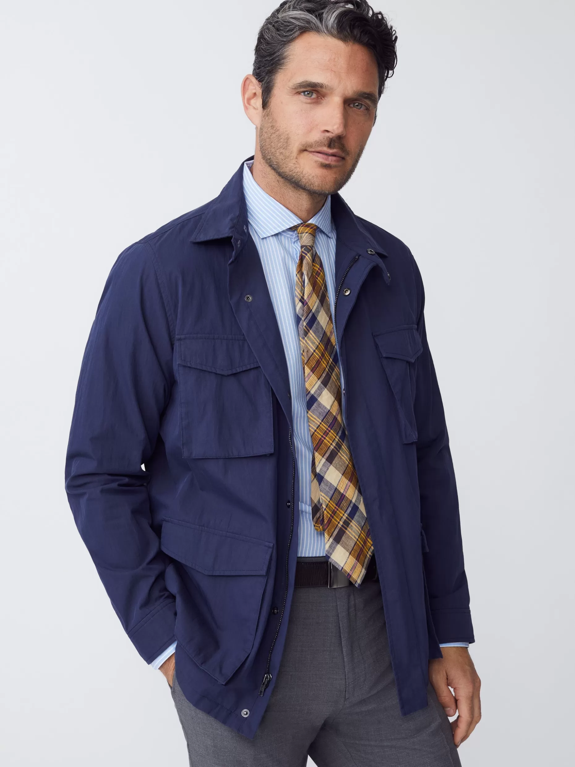 J. McLaughlin Madaket Safari Jacket- Jackets & Outerwear