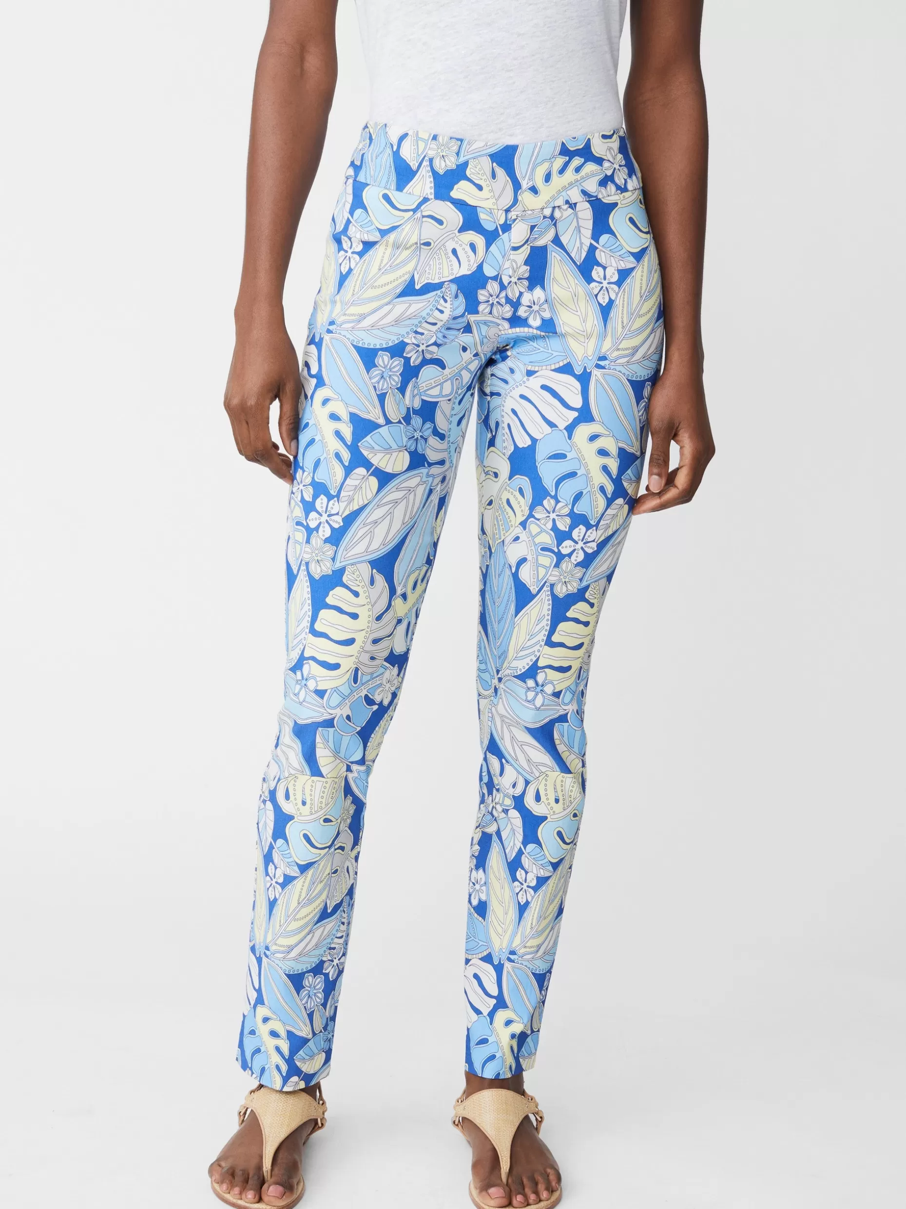 J. McLaughlin Masie Pants In Beach Bouquet-Women Pants