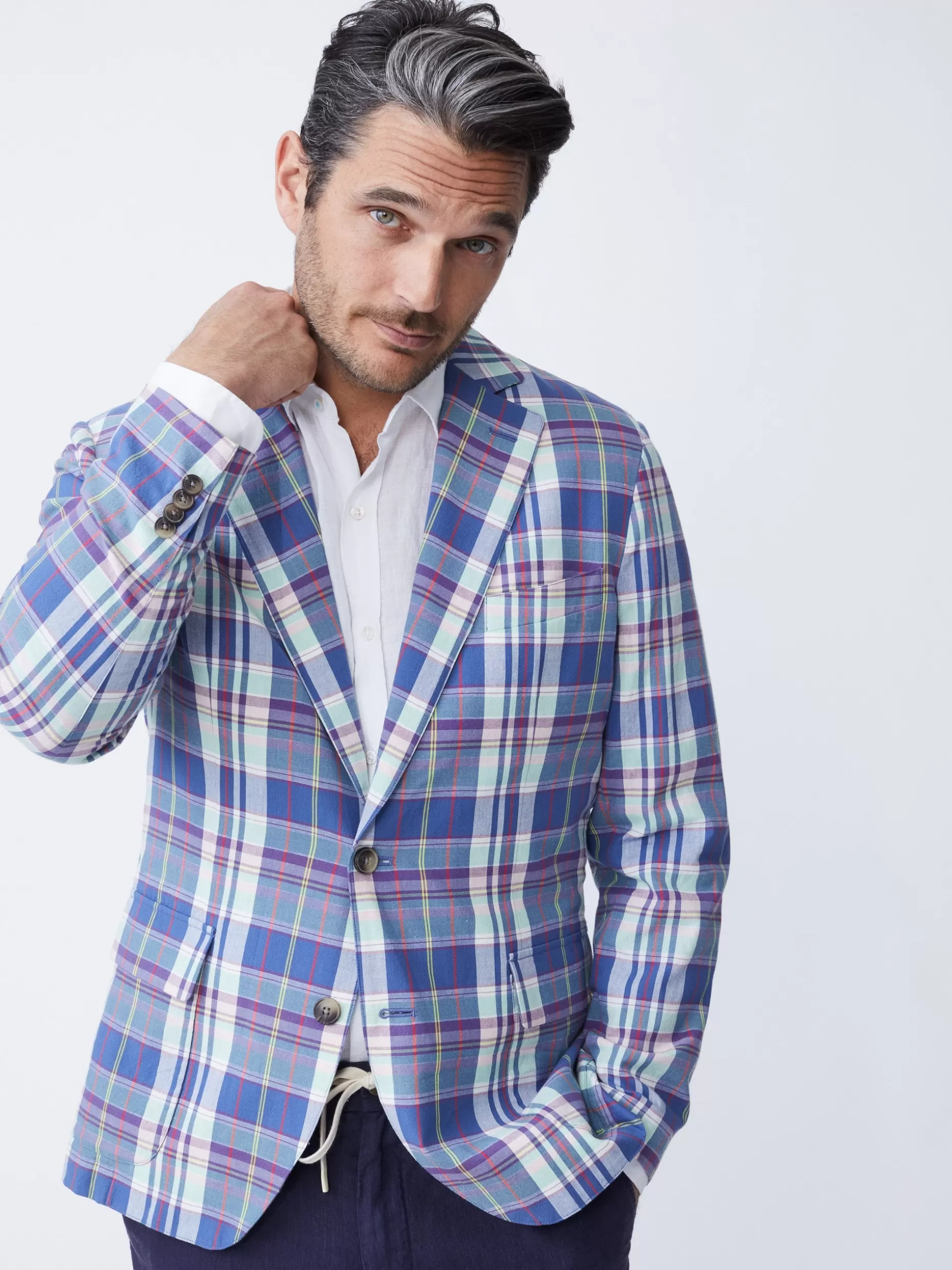 J. McLaughlin McCown Blazer In Plaid- Jackets & Outerwear | Sport Coats