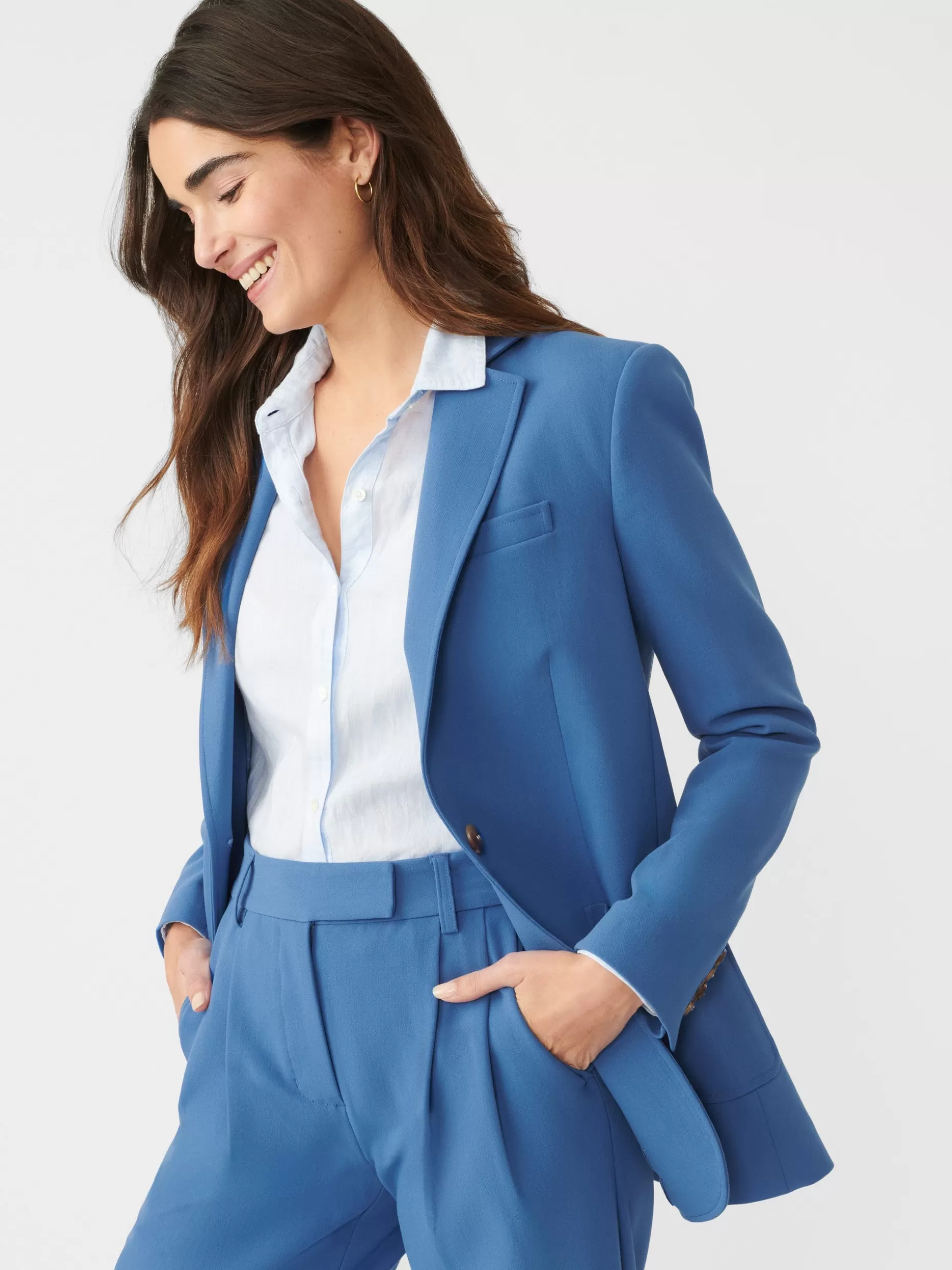 J. McLaughlin Mercia Blazer-Women Jackets & Outerwear | Suits & Sets