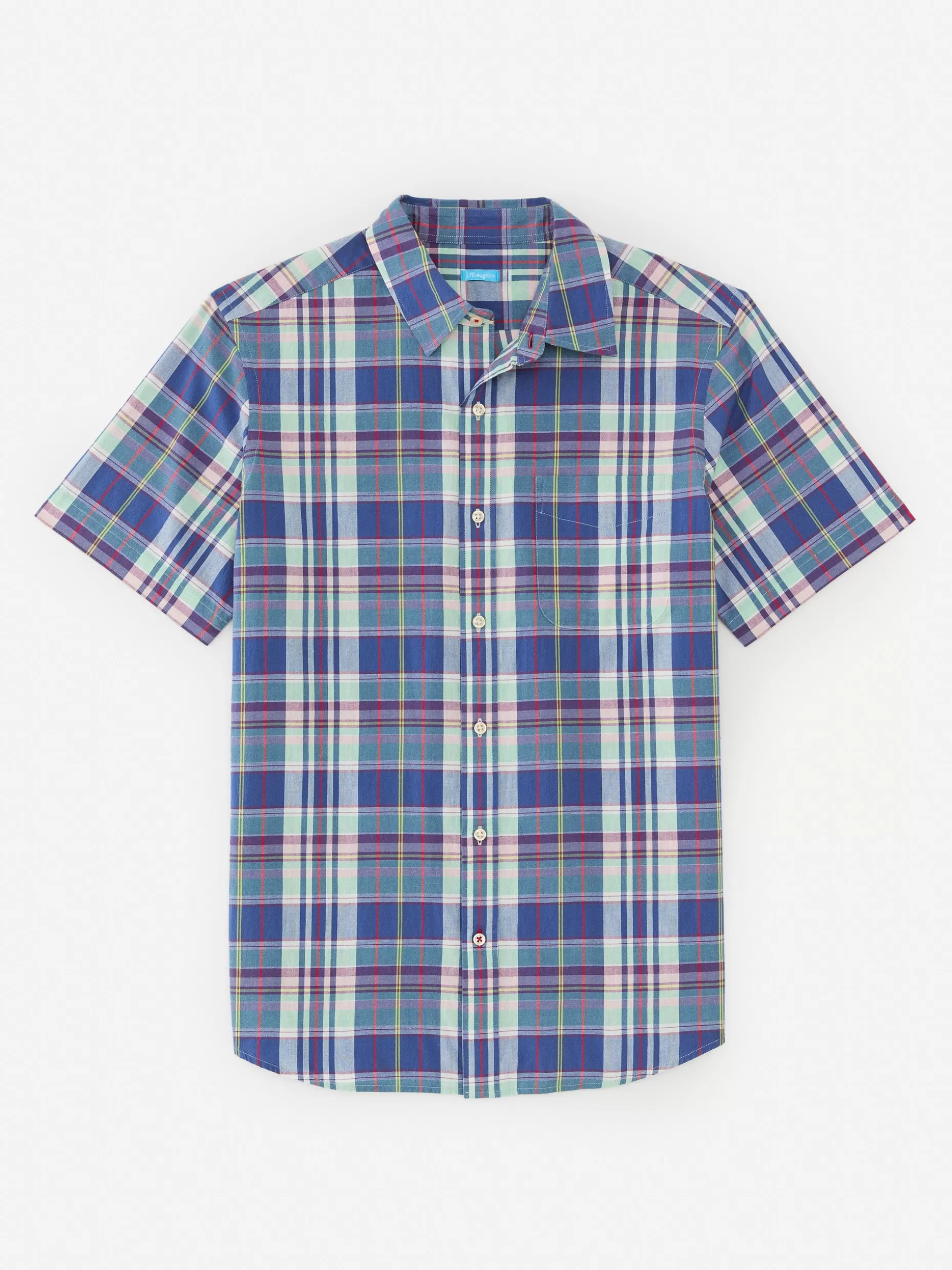 J. McLaughlin Montauk Modern Fit Shirt In Plaid- Shirts