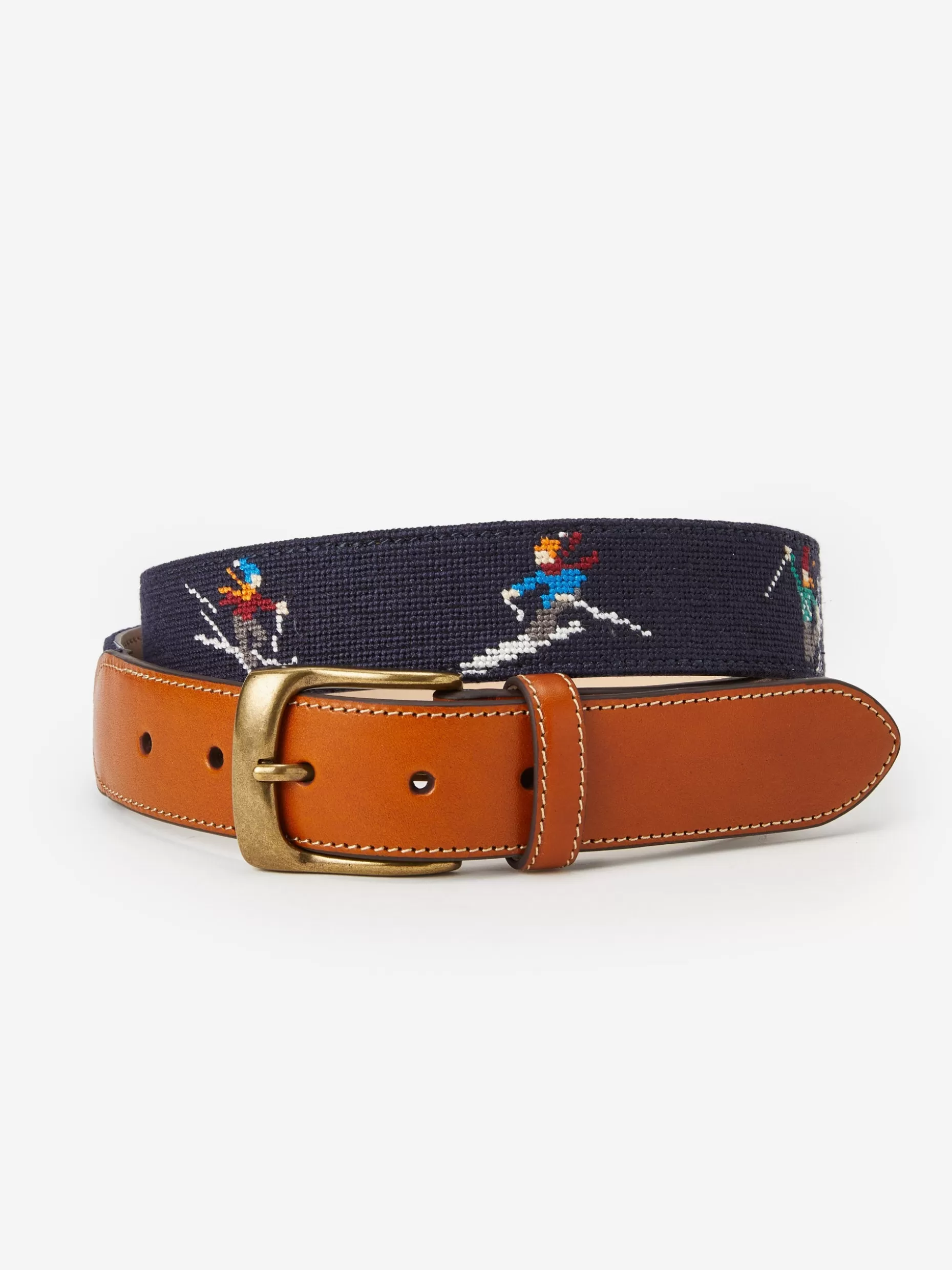 J. McLaughlin Needlepoint Belt In Skier- Shoes & Accessories | Belts