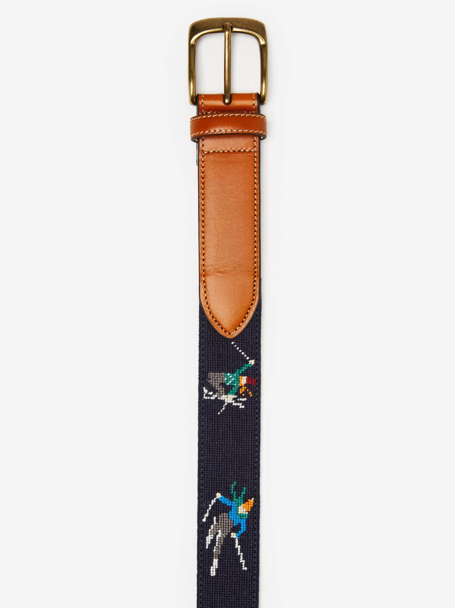 J. McLaughlin Needlepoint Belt In Skier- Shoes & Accessories | Belts