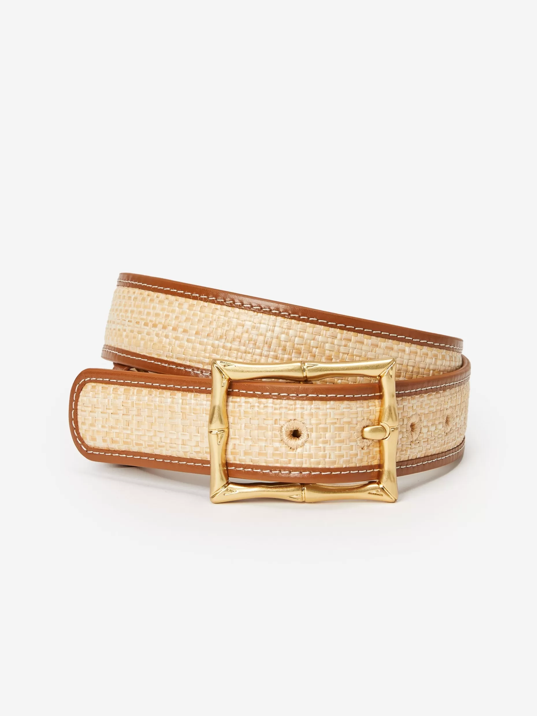 J. McLaughlin Ocean Drive Grasscloth Belt-Women Shoes & Accessories | Belts