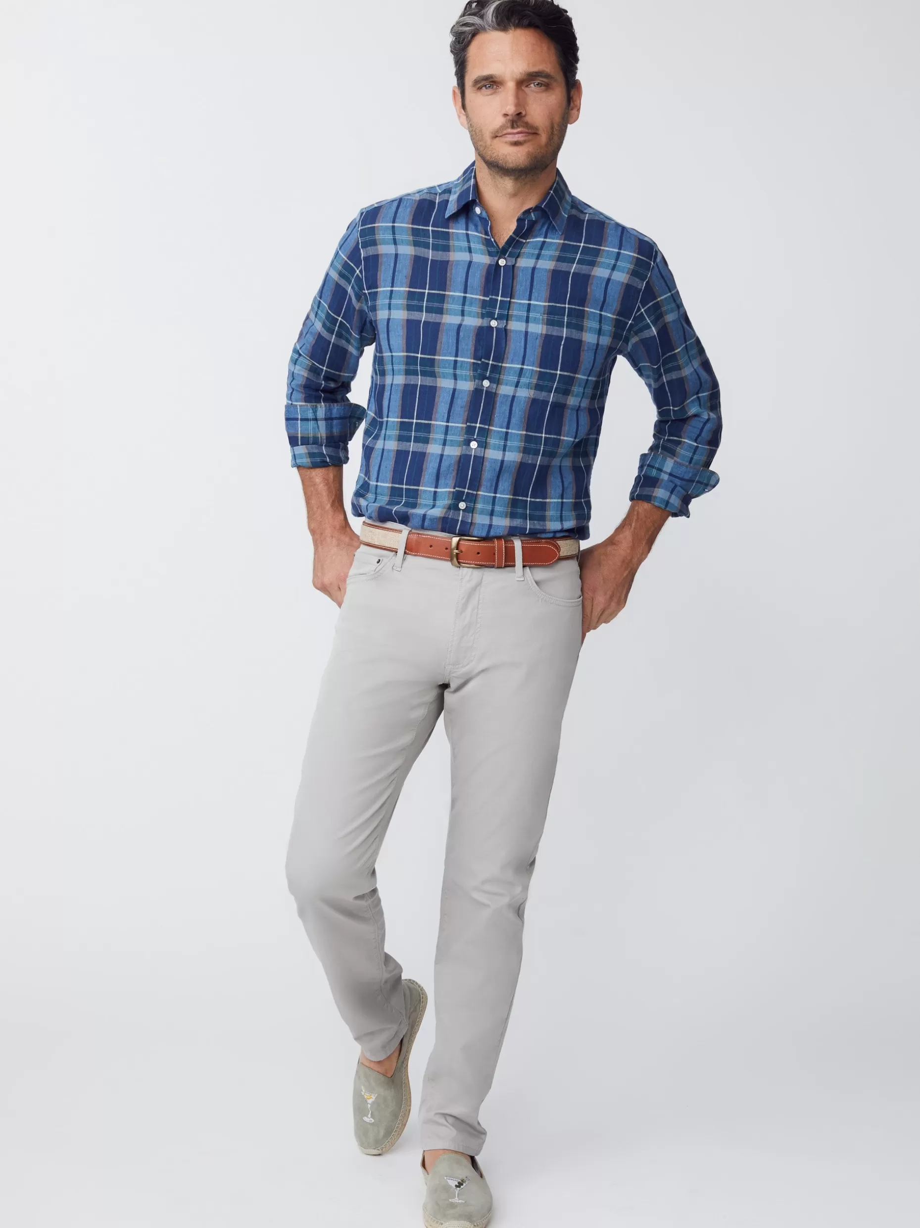 J. McLaughlin Parker 5-Pocket Straight Pants- Pants