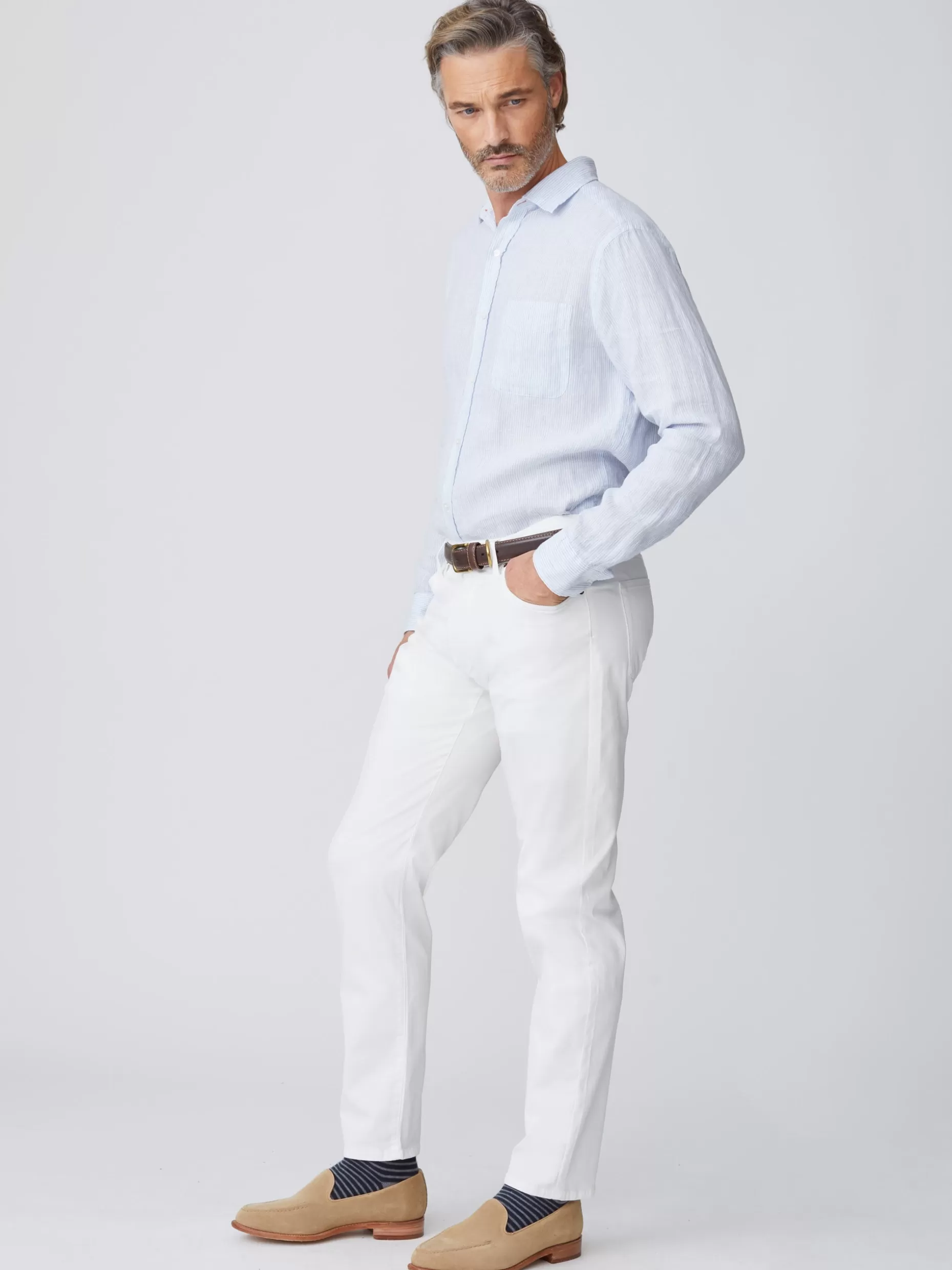 J. McLaughlin Parker 5-Pocket Straight Pants- Pants