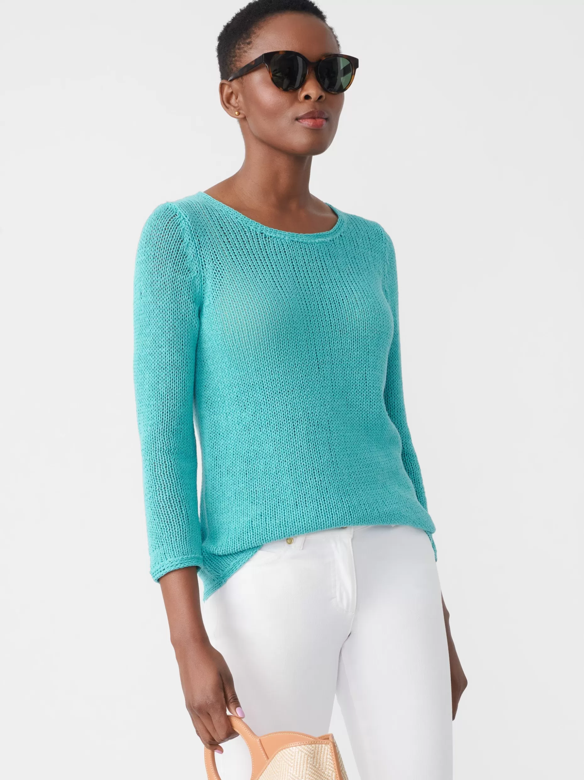 J. McLaughlin Raelyn Linen Blend Sweater-Women Sweaters