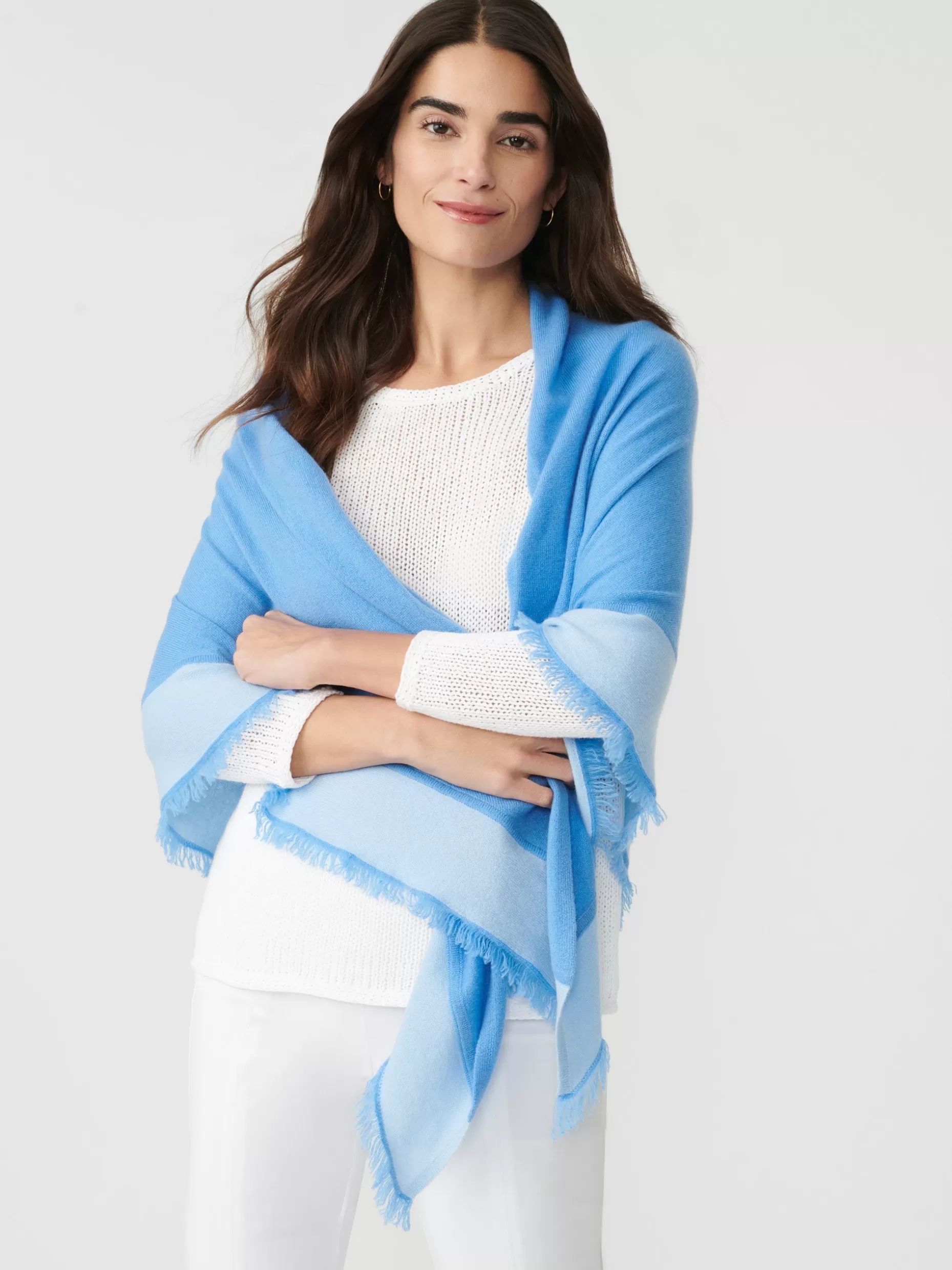 J. McLaughlin Rochelle Cashmere Wrap-Women Jackets & Outerwear | Sweaters