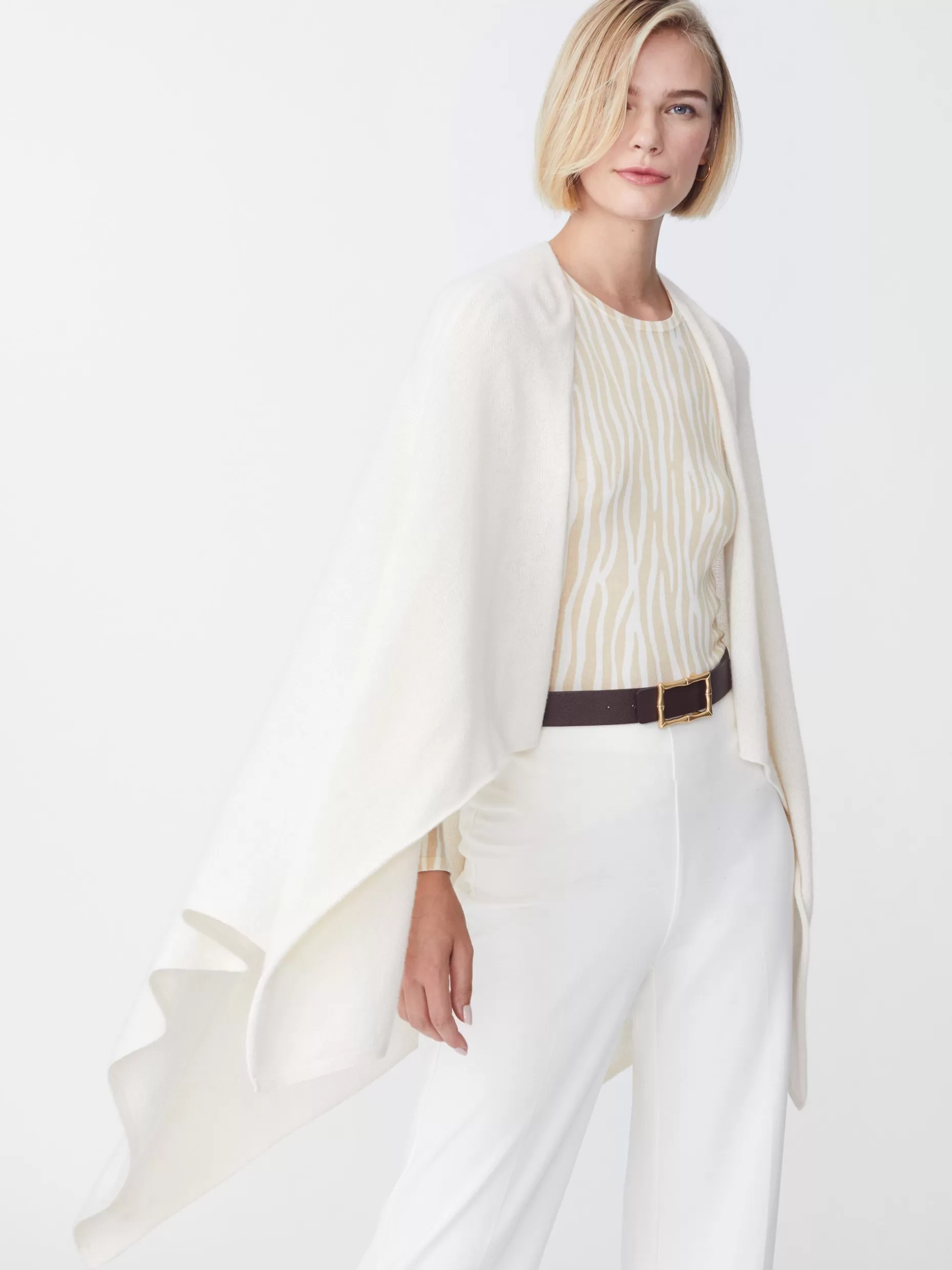 J. McLaughlin Rossi Cashmere Wrap-Women Jackets & Outerwear | Sweaters